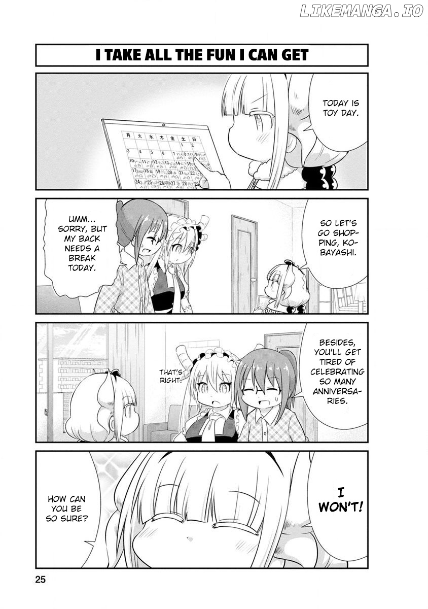 Kobayashi-san Chi no Maid Dragon: Kanna no Nichijou Chapter 62 - page 7
