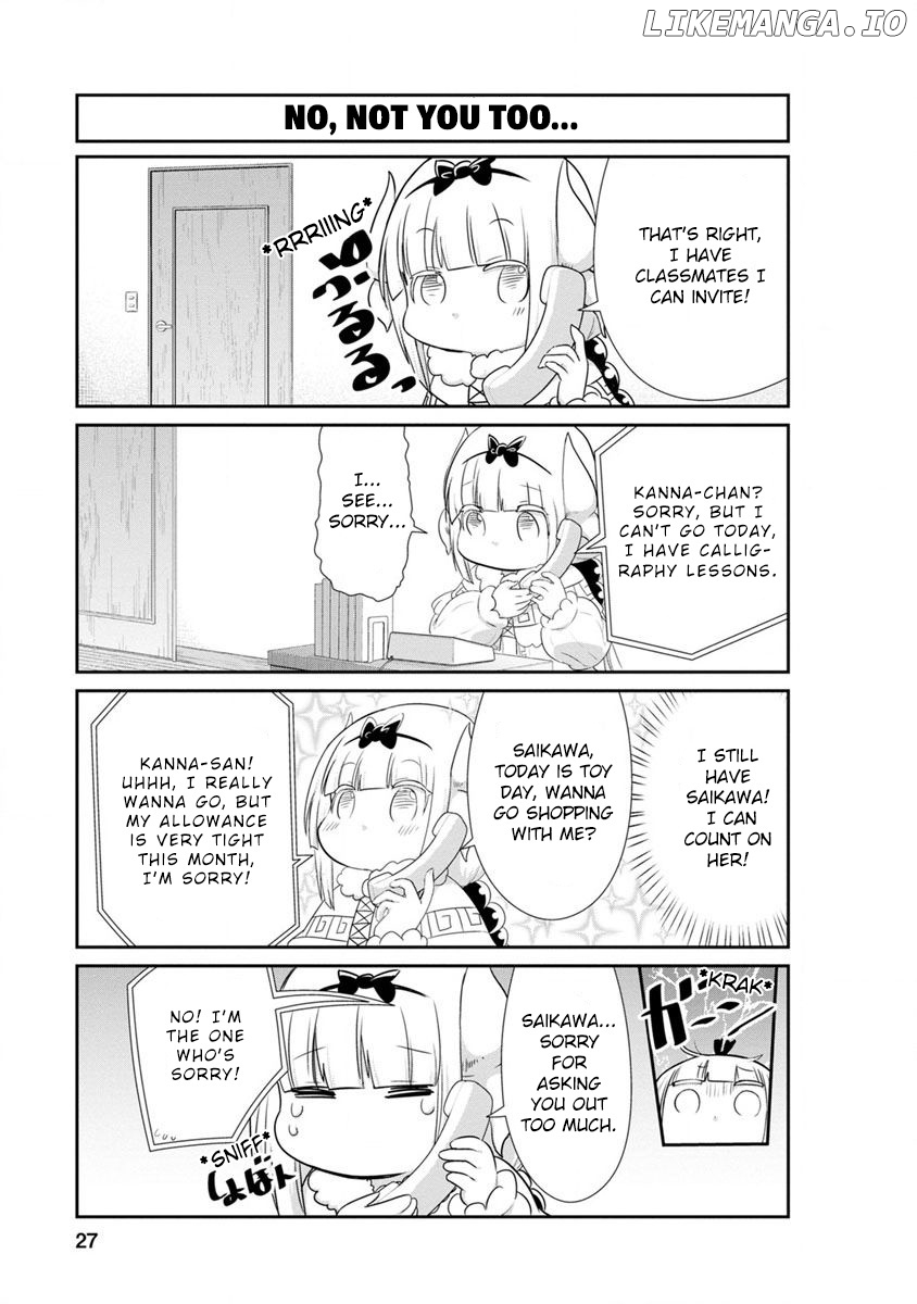 Kobayashi-san Chi no Maid Dragon: Kanna no Nichijou Chapter 62 - page 9