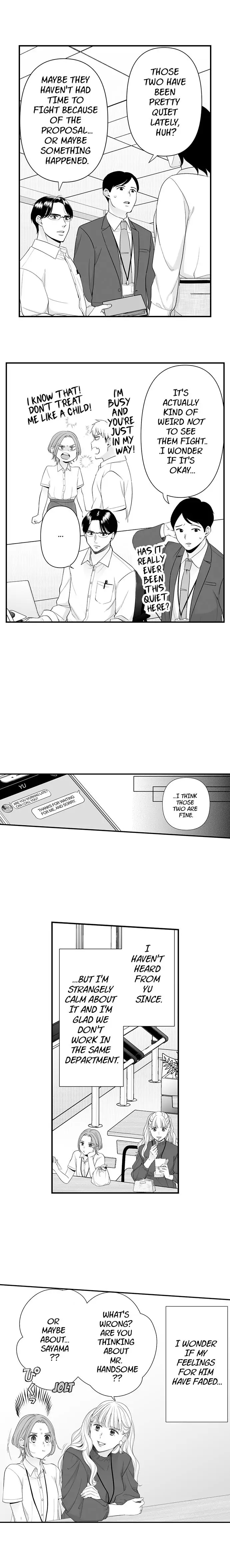 Karada ga Aitsu o Wasurete Kurenai.~ Ken'en Konbi no Genkai Sekandonaito Chapter 7 - page 6