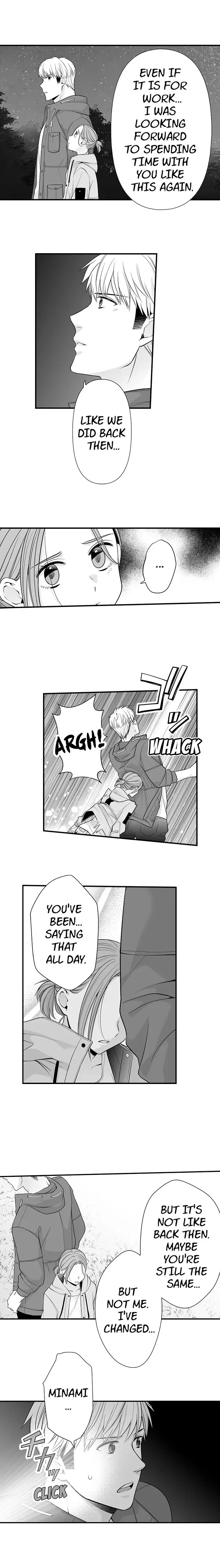 Karada ga Aitsu o Wasurete Kurenai.~ Ken'en Konbi no Genkai Sekandonaito Chapter 11 - page 4