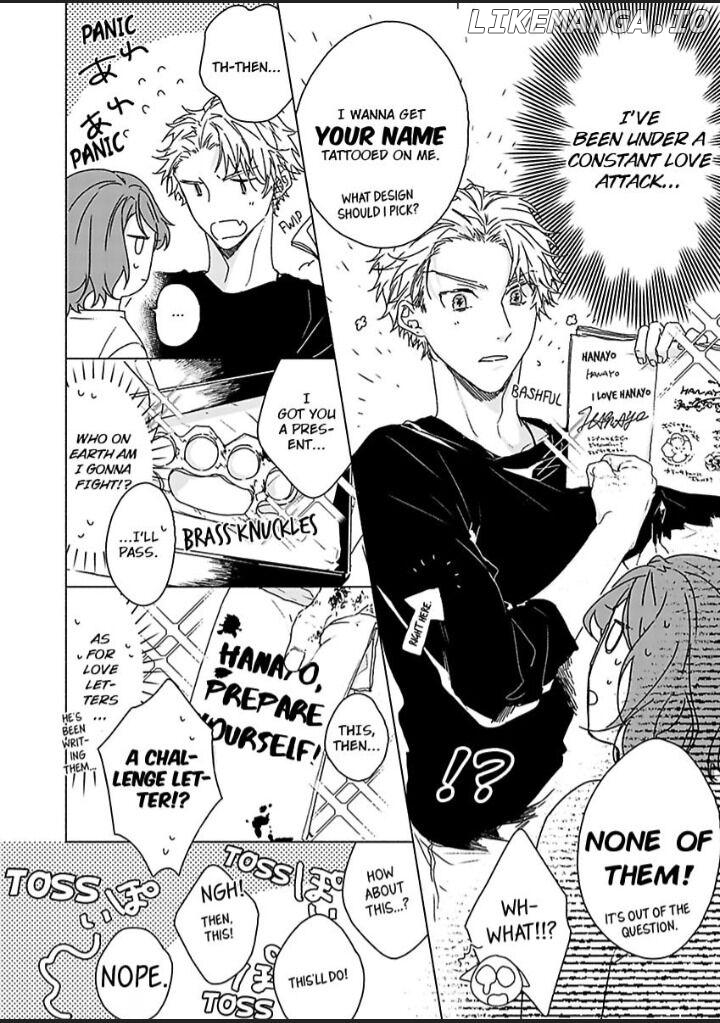 Ichizu na Kare no Moujuu Sex Konyakusha ha Zatsurin Yankeee Chapter 2 - page 3