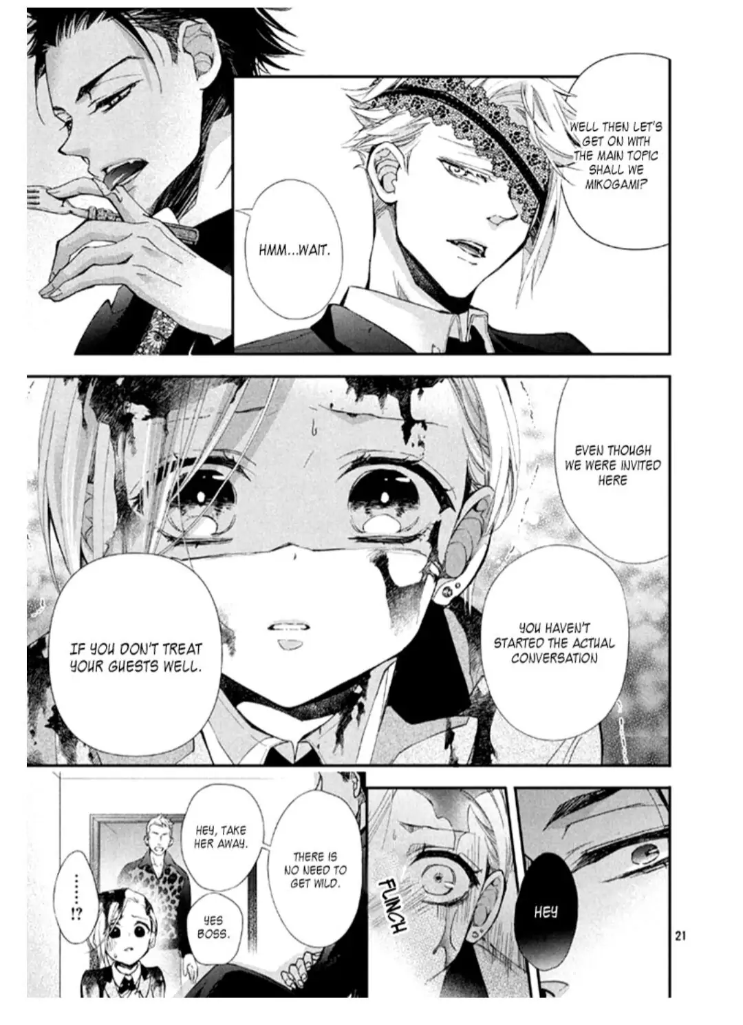 Chouka-han ka - Gokudou-sama Afurete Afurete Naka Setai Chapter 1 - page 18