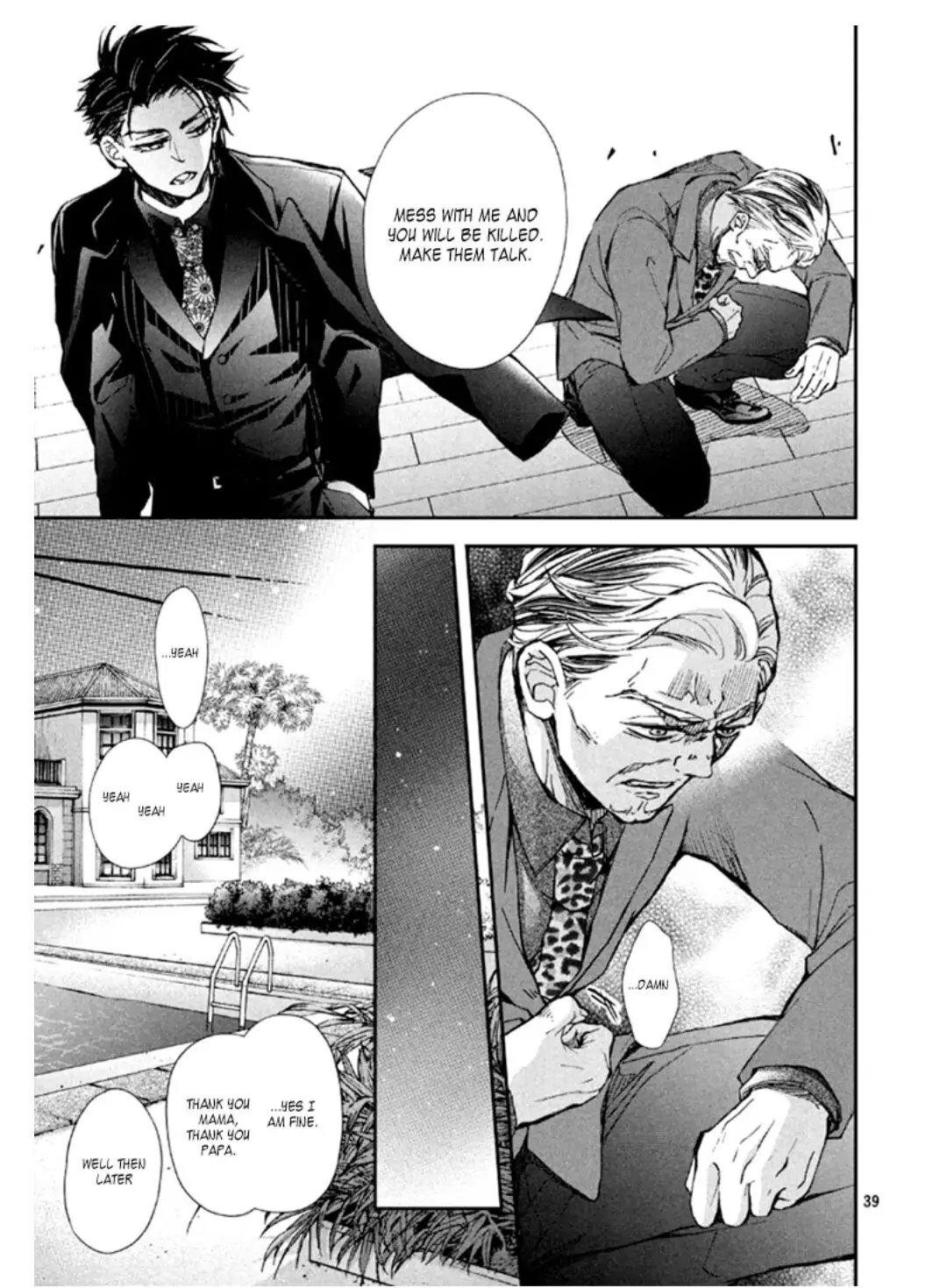 Chouka-han ka - Gokudou-sama Afurete Afurete Naka Setai Chapter 1 - page 35
