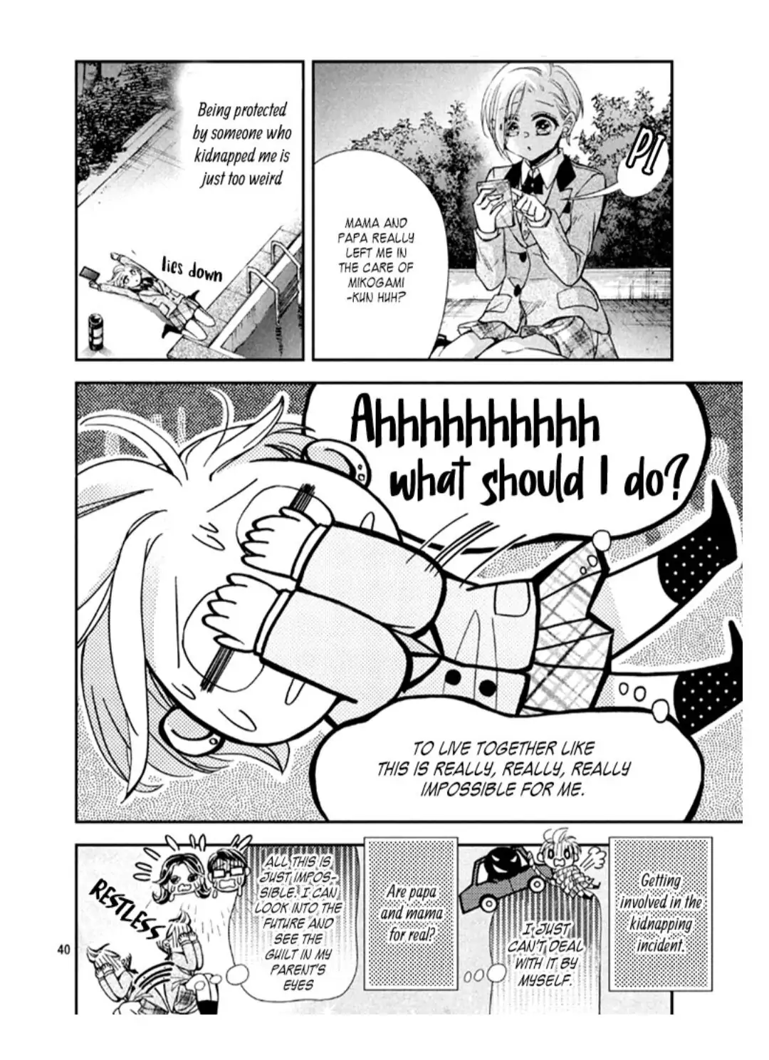 Chouka-han ka - Gokudou-sama Afurete Afurete Naka Setai Chapter 1 - page 36