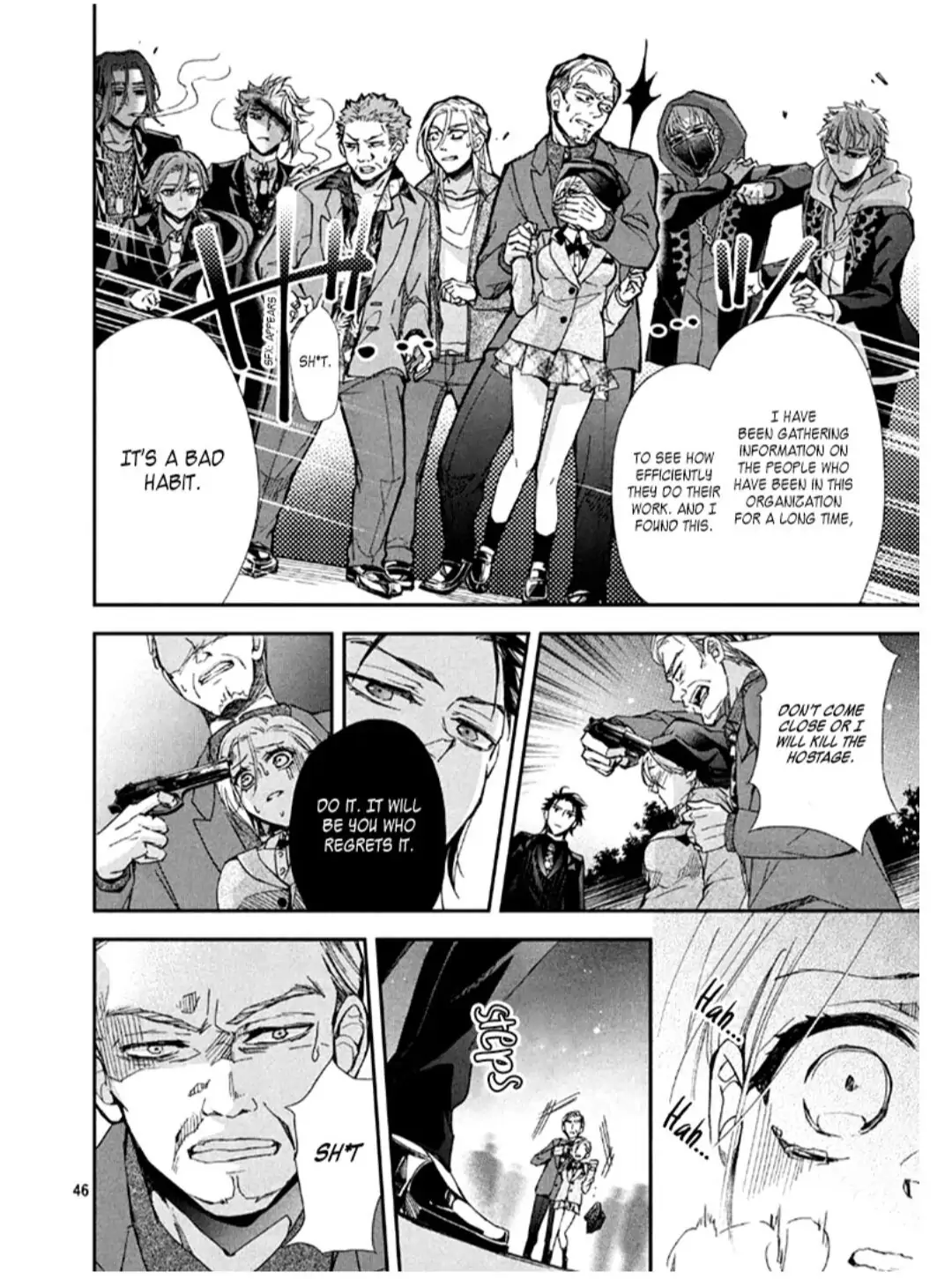 Chouka-han ka - Gokudou-sama Afurete Afurete Naka Setai Chapter 1 - page 42