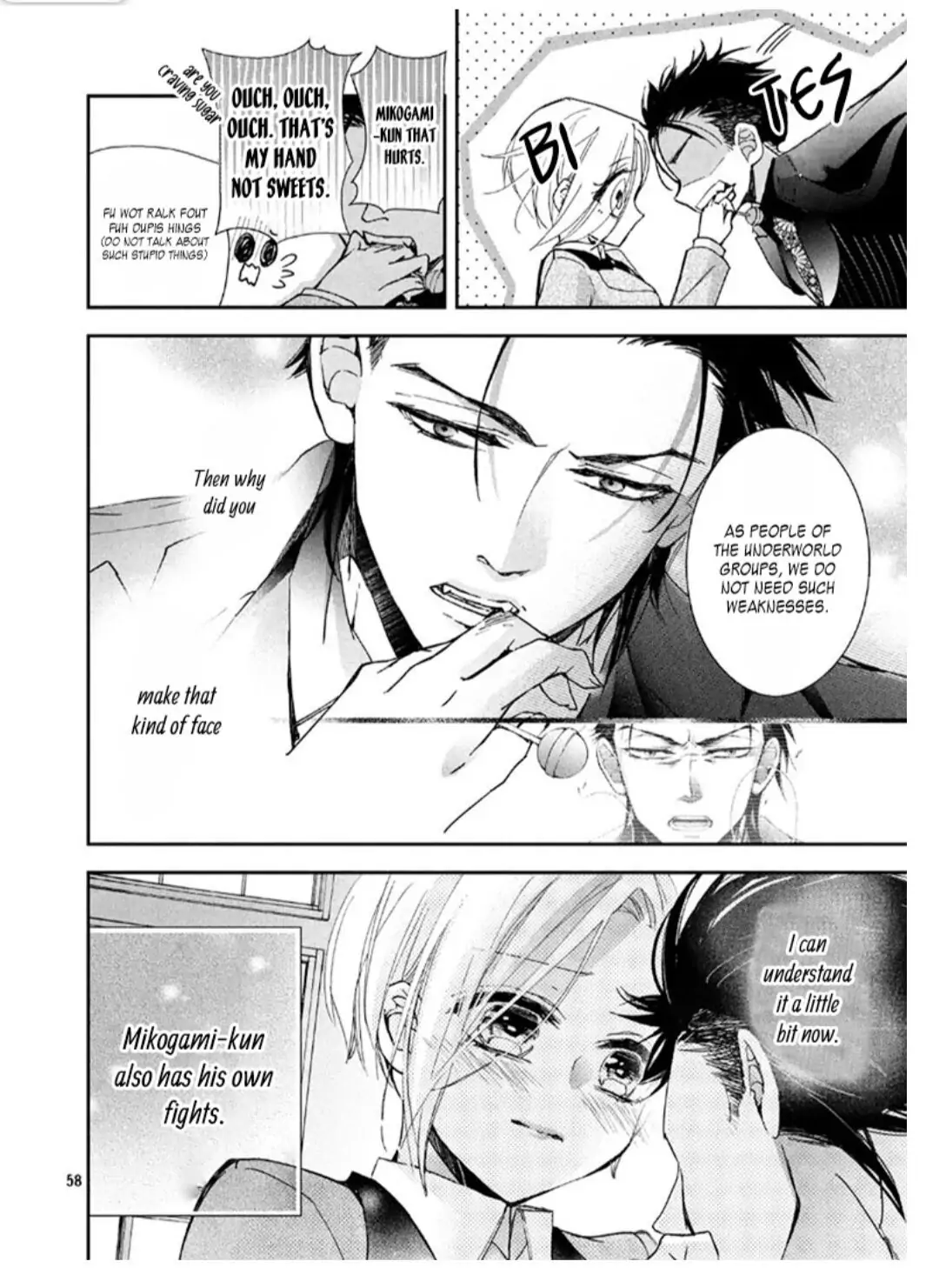 Chouka-han ka - Gokudou-sama Afurete Afurete Naka Setai Chapter 1 - page 54