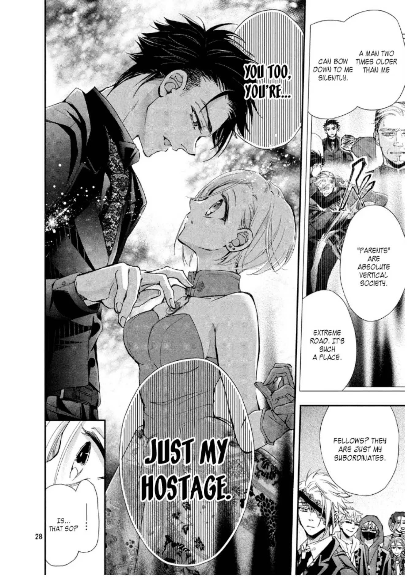 Chouka-han ka - Gokudou-sama Afurete Afurete Naka Setai Chapter 2 - page 32