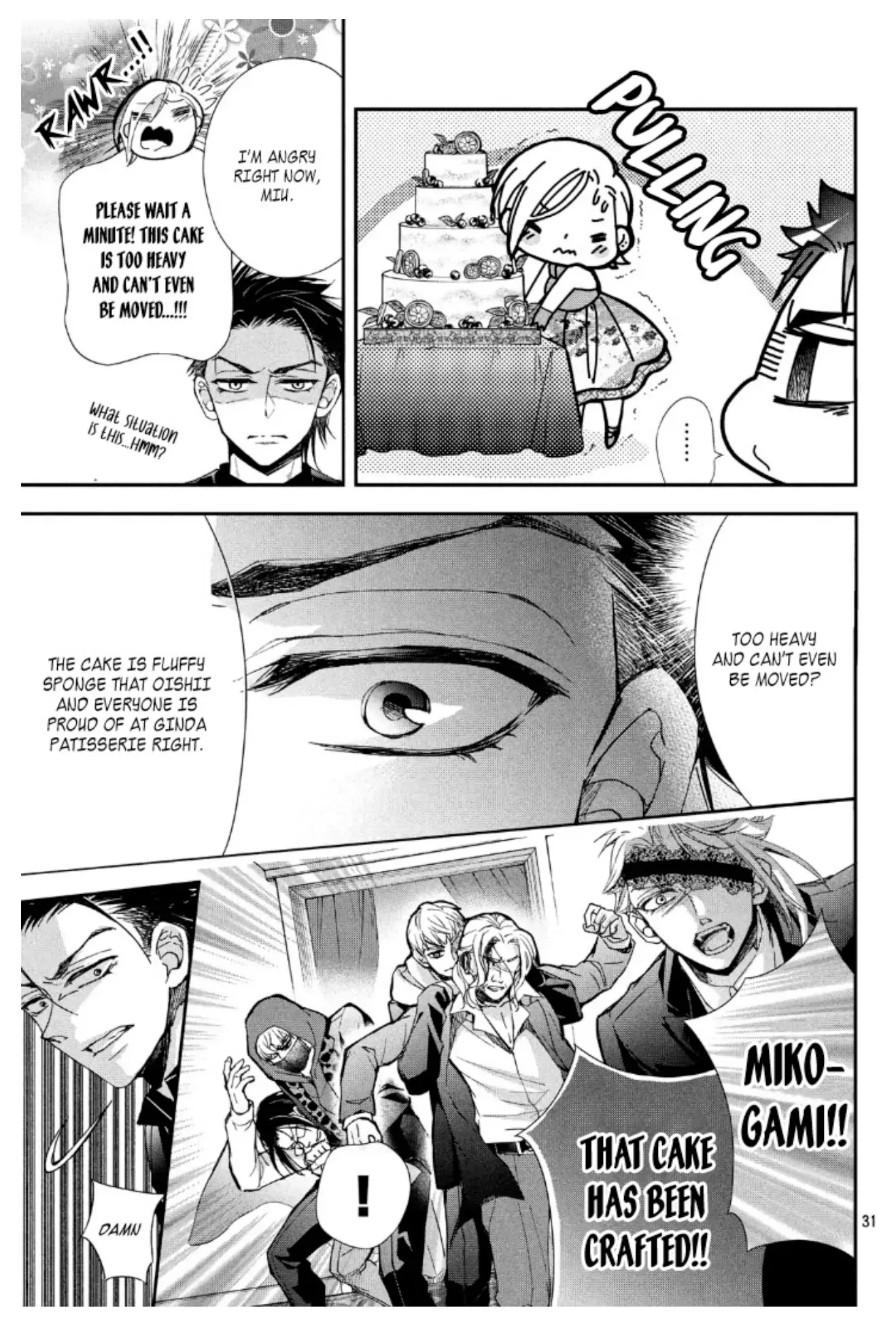 Chouka-han ka - Gokudou-sama Afurete Afurete Naka Setai Chapter 2 - page 35
