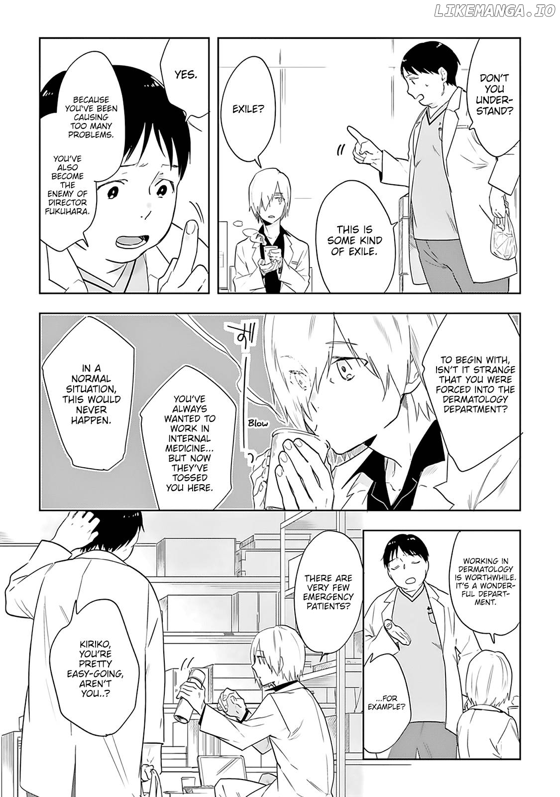 Saigo no Isha wa Sakura wo Miagete Kimi wo Omou Chapter 1 - page 14