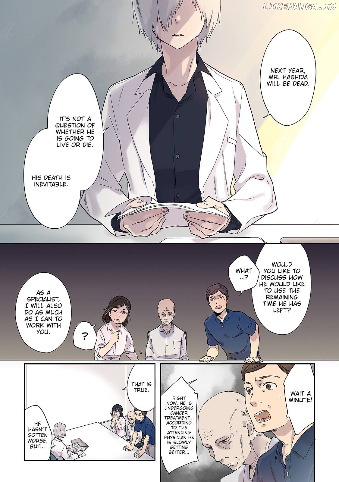 Saigo no Isha wa Sakura wo Miagete Kimi wo Omou Chapter 1 - page 4