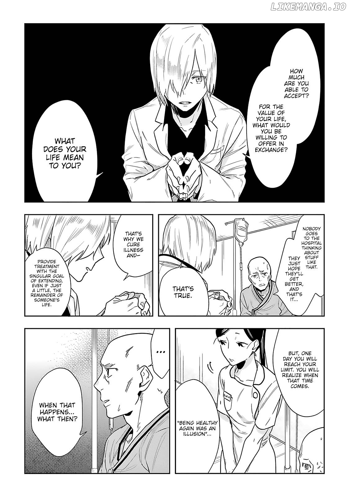 Saigo no Isha wa Sakura wo Miagete Kimi wo Omou Chapter 3 - page 34