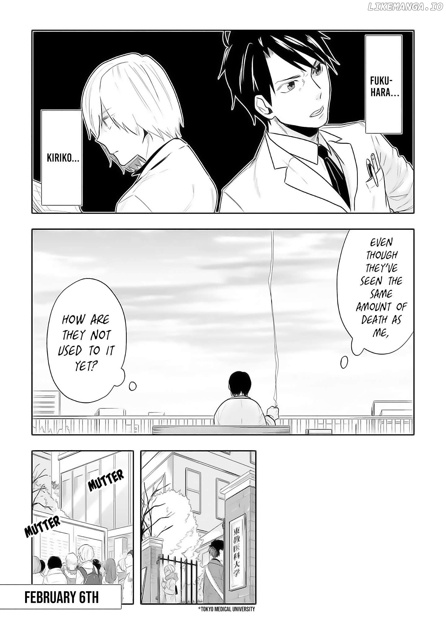 Saigo no Isha wa Sakura wo Miagete Kimi wo Omou Chapter 7 - page 9