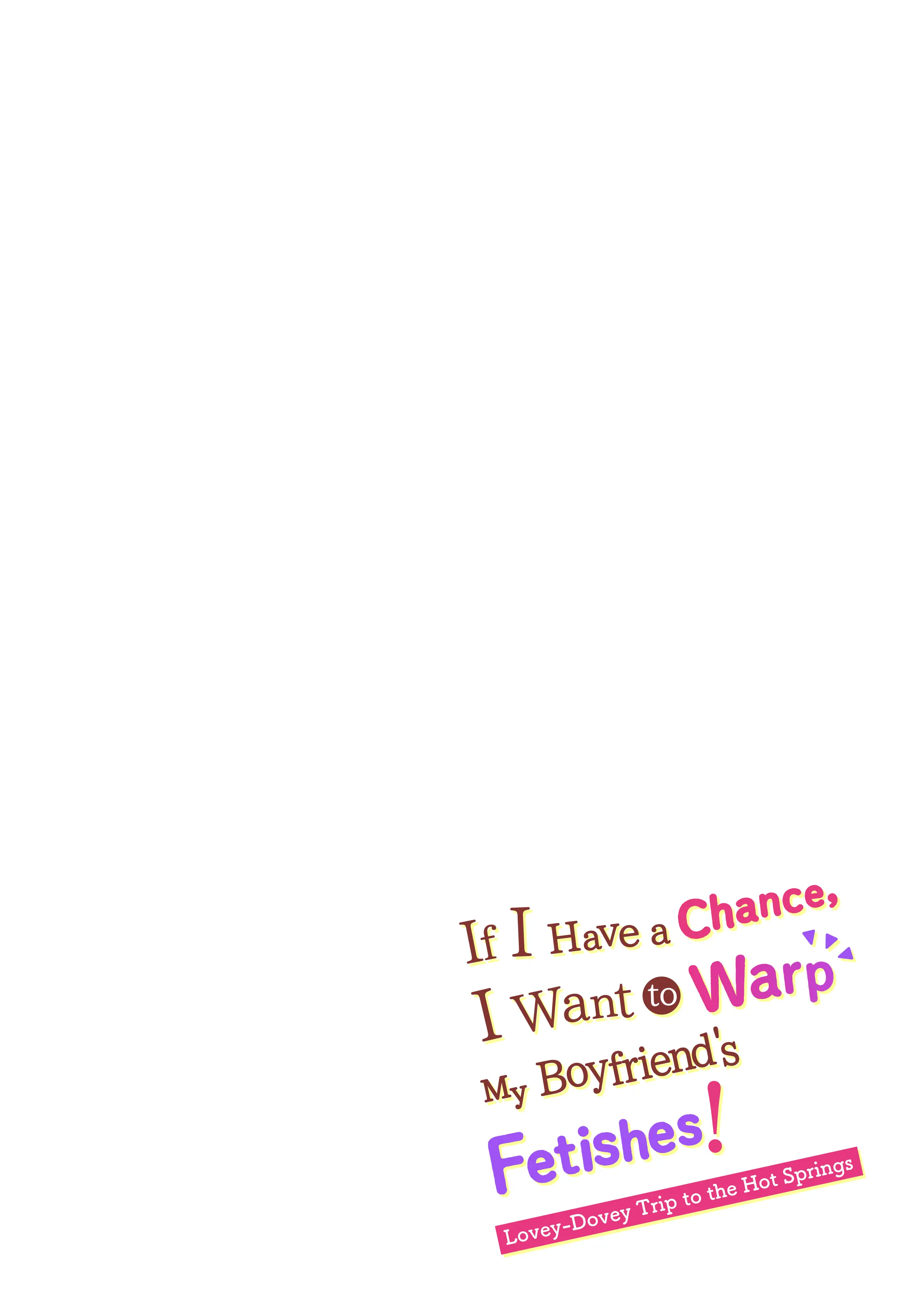 If I Have a Chance, I Want to Warp My Boyfriend's Fetishes! Chapter 3 - page 58
