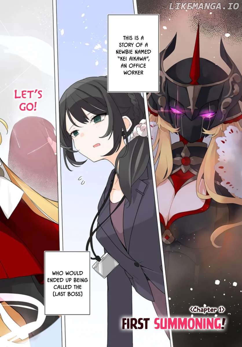 What Kind Of Newbie Are You?! They Said That “Summoner” Is A Terrible Job, Yet They Call Her The Last Boss Chapter 1.1 - page 2