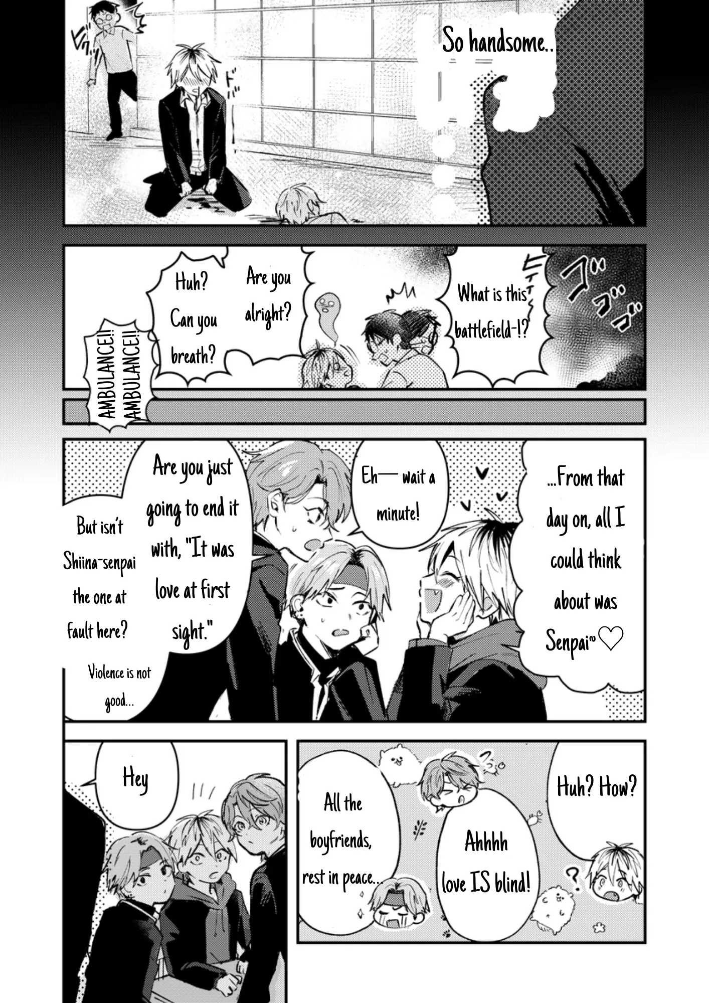 Dameo No Shiina-Senpai To Yabao No Sasaki-Kun Chapter 5 - page 9