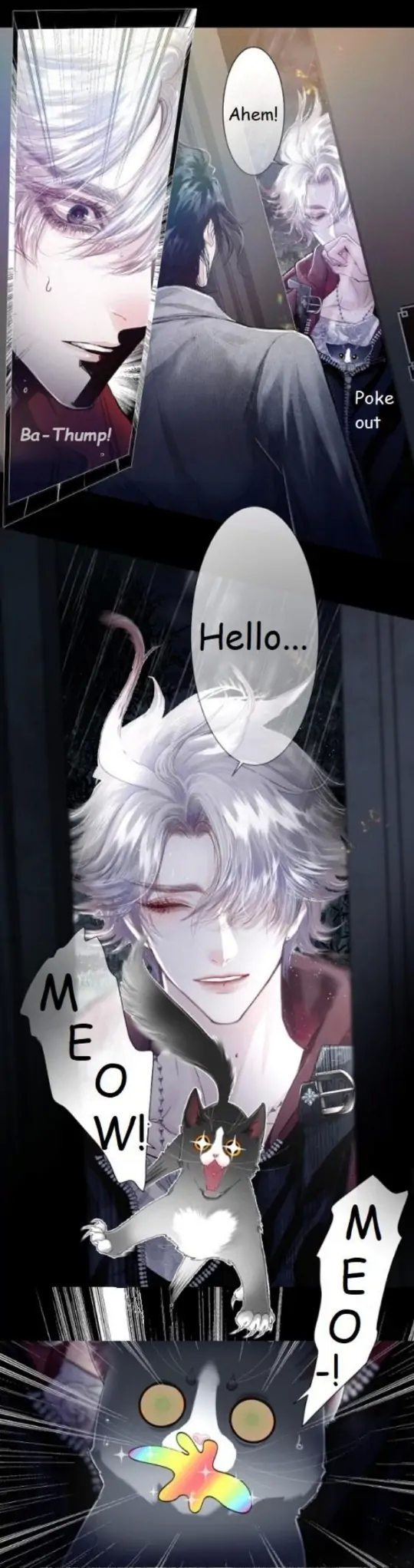 Twilight isn't late, There's a cat when a returnt Chapter 1 - page 8