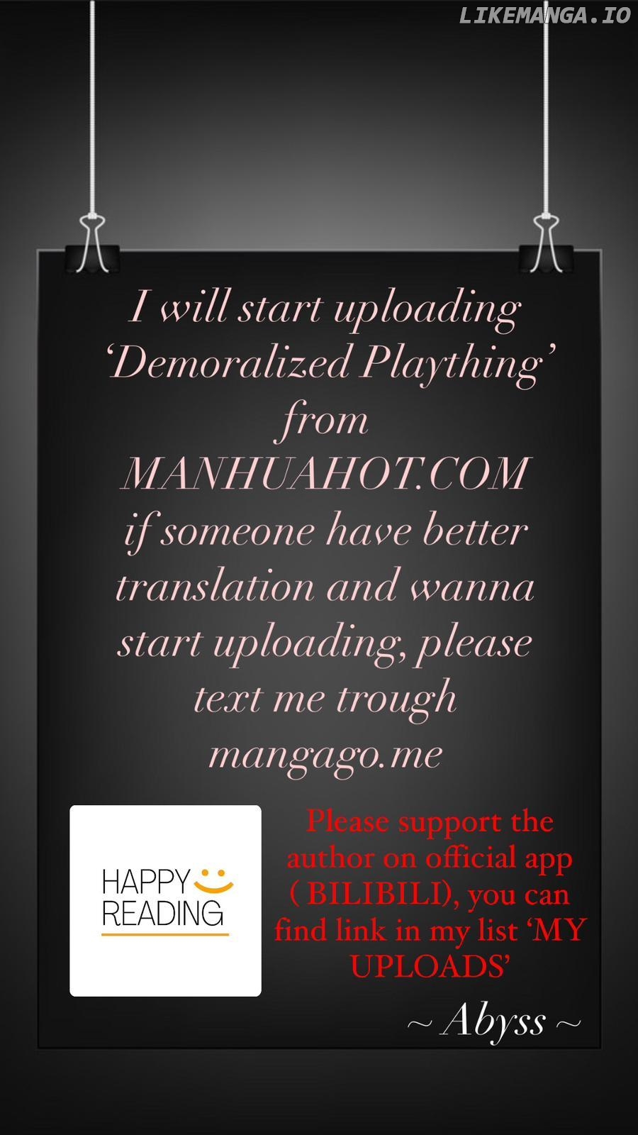 Demoralized Plaything Chapter 18 - page 1