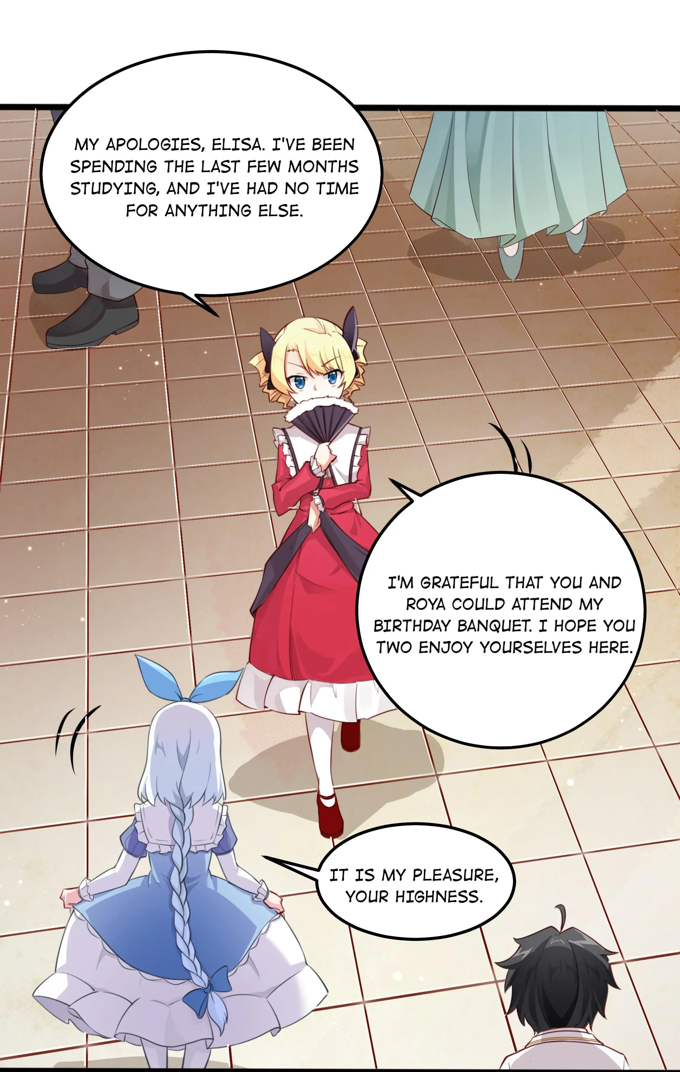 Little Tyrant Wants to Change His Fate Chapter 8 - page 10