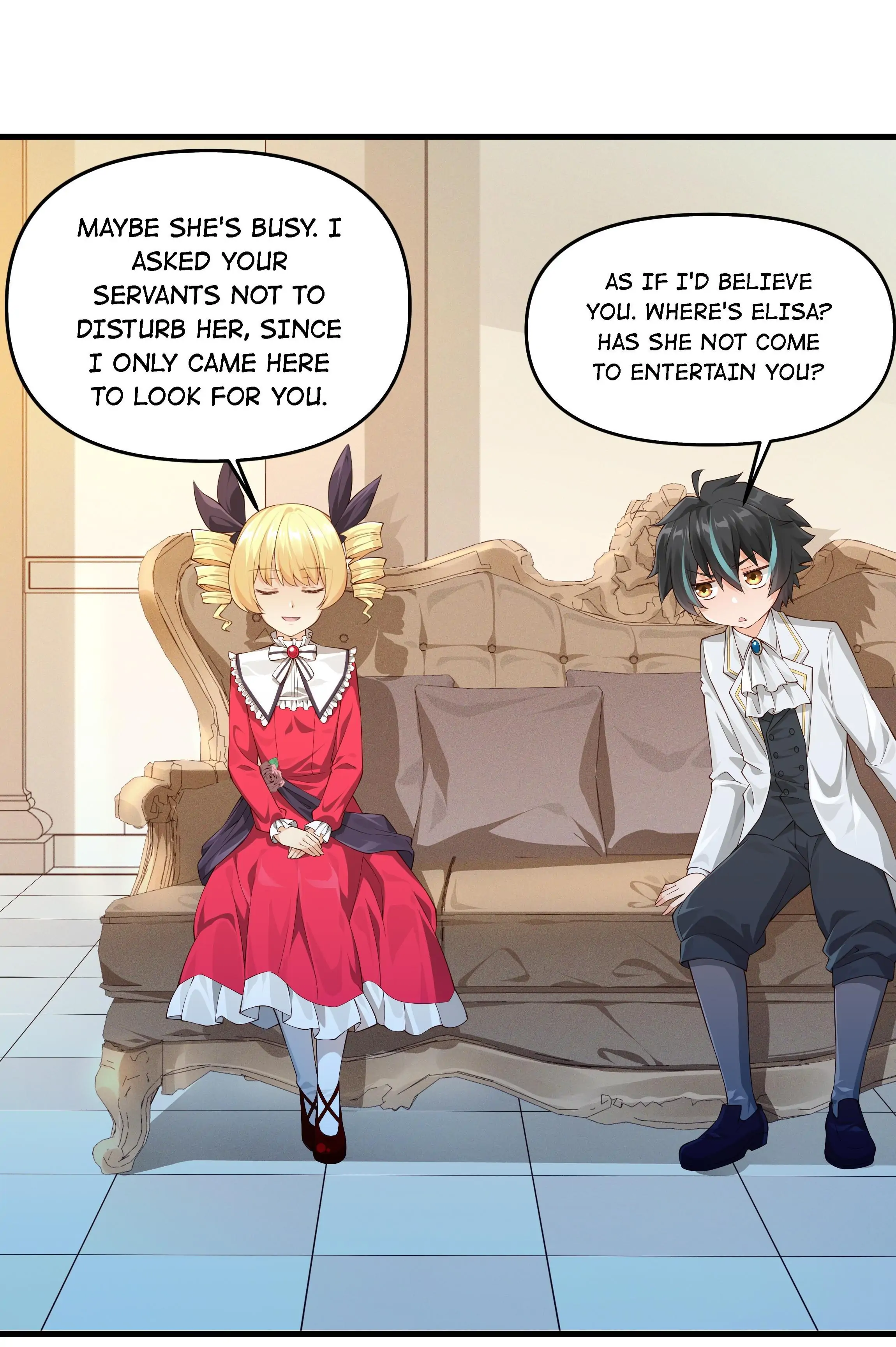 Little Tyrant Wants to Change His Fate Chapter 11 - page 33