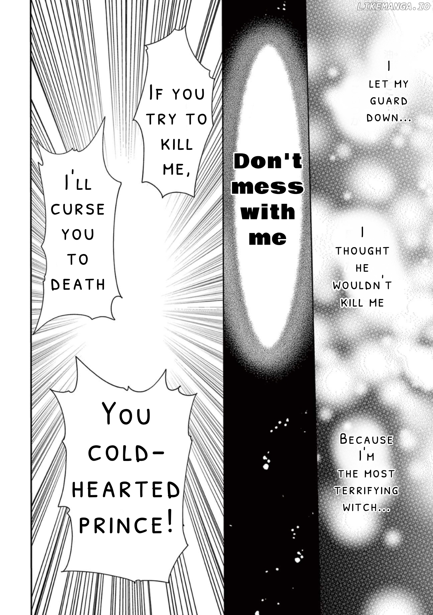 The cold-hearted prince and the hated witch's happy life plan ~The sinful witch uses the sins of her past life~ Chapter 1.1 - page 6