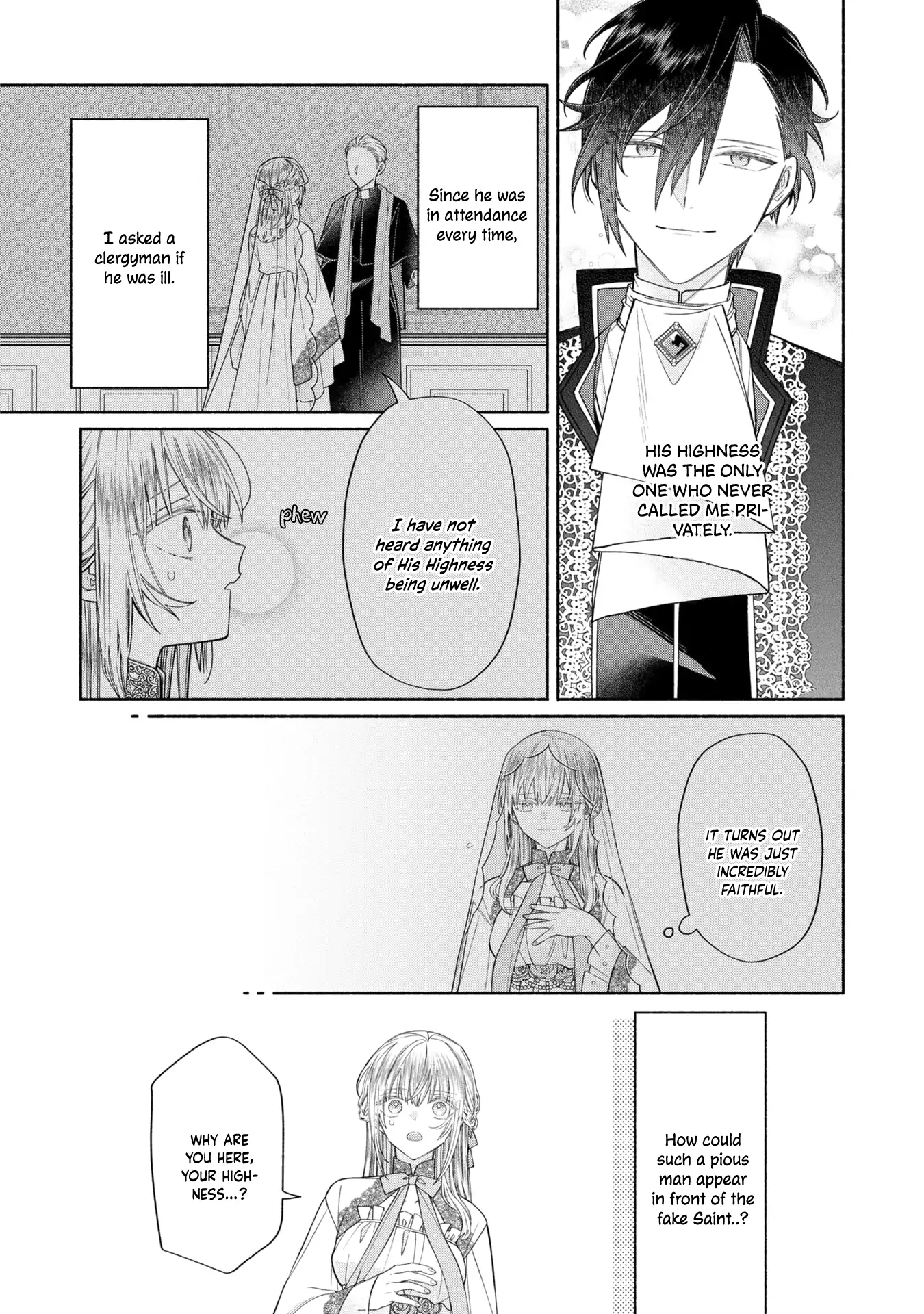 Where the fake Saint ends up Chapter 1 - page 12