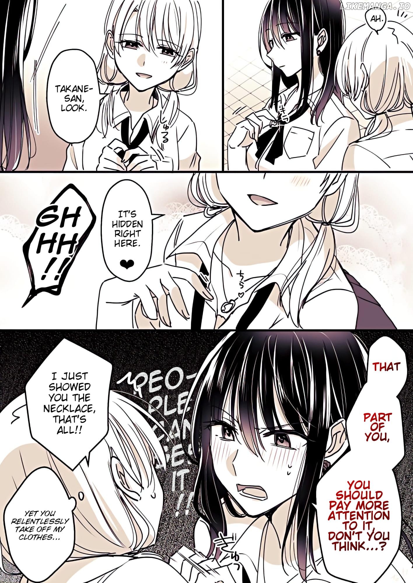 Takane-san and Arashi-chan Chapter 8 - page 3