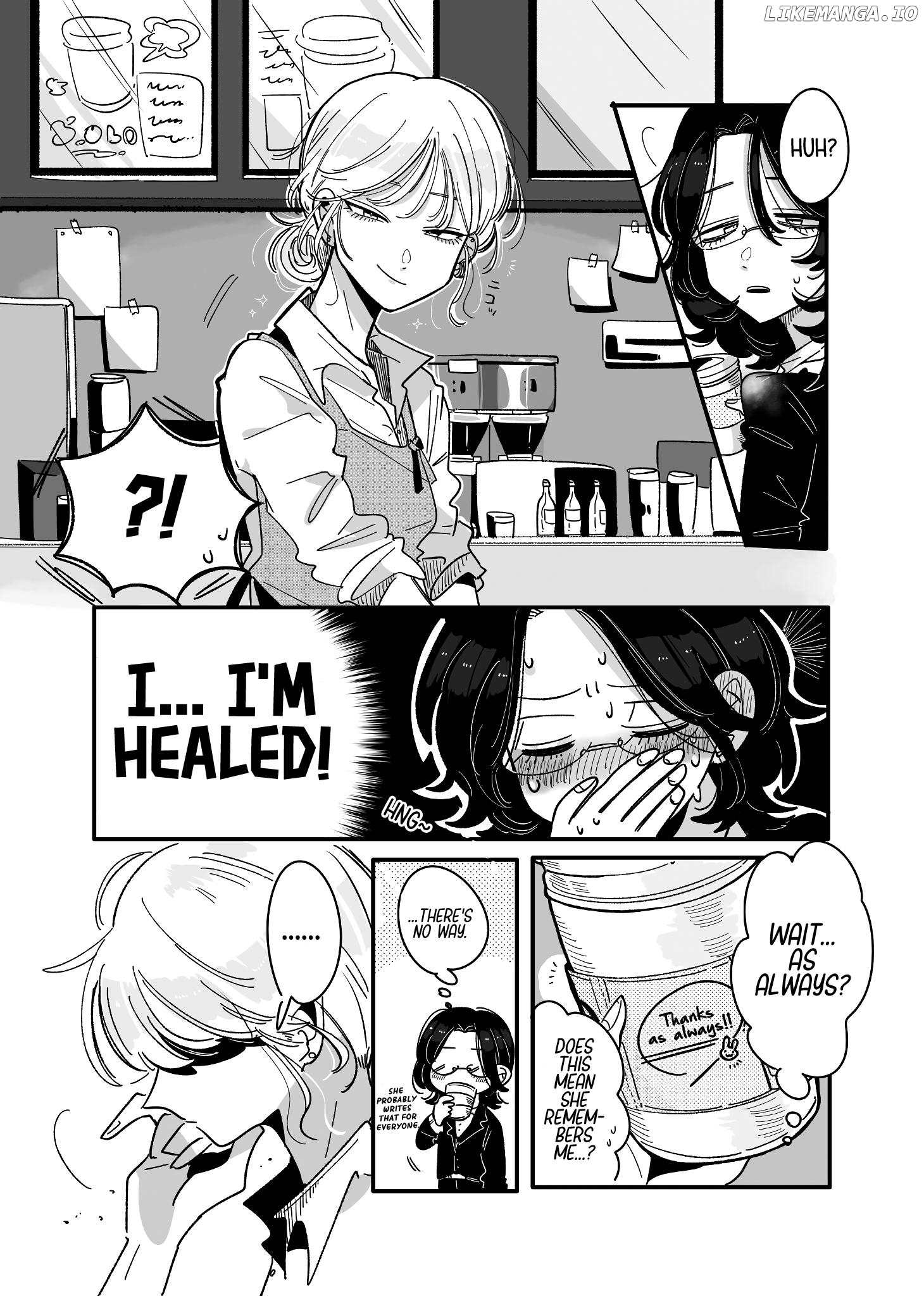 The Overworked Office Lady's Cafe Crush Chapter 1 - page 3