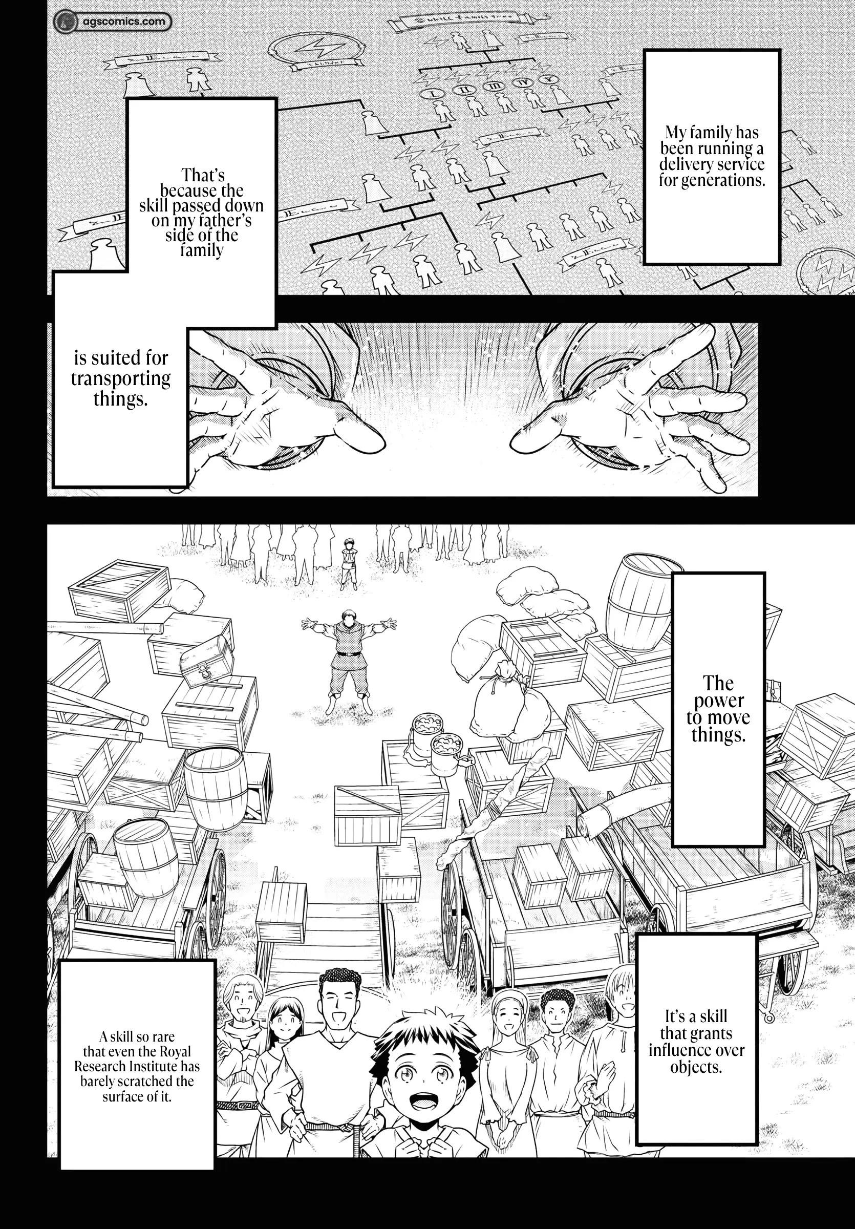 Unsō-ya no ossan ga naze ka fukugyō de zettai muteki kenshi o tsutomeru koto ni ~ sae nai jinsei o okutteta ore ga maō tōbatsu no kirifuda ni?~ Chapter 1 - page 12