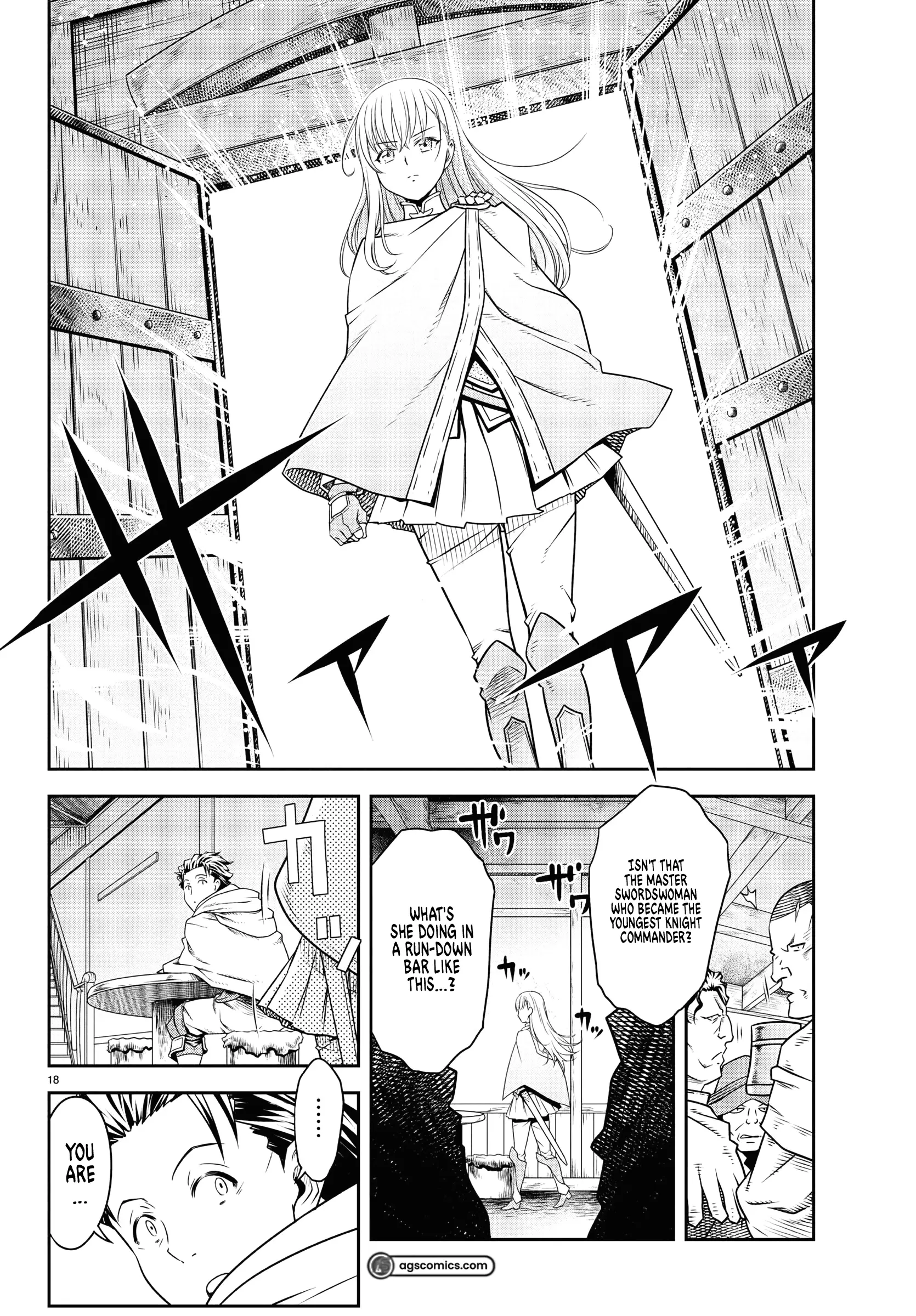 Unsō-ya no ossan ga naze ka fukugyō de zettai muteki kenshi o tsutomeru koto ni ~ sae nai jinsei o okutteta ore ga maō tōbatsu no kirifuda ni?~ Chapter 1 - page 18