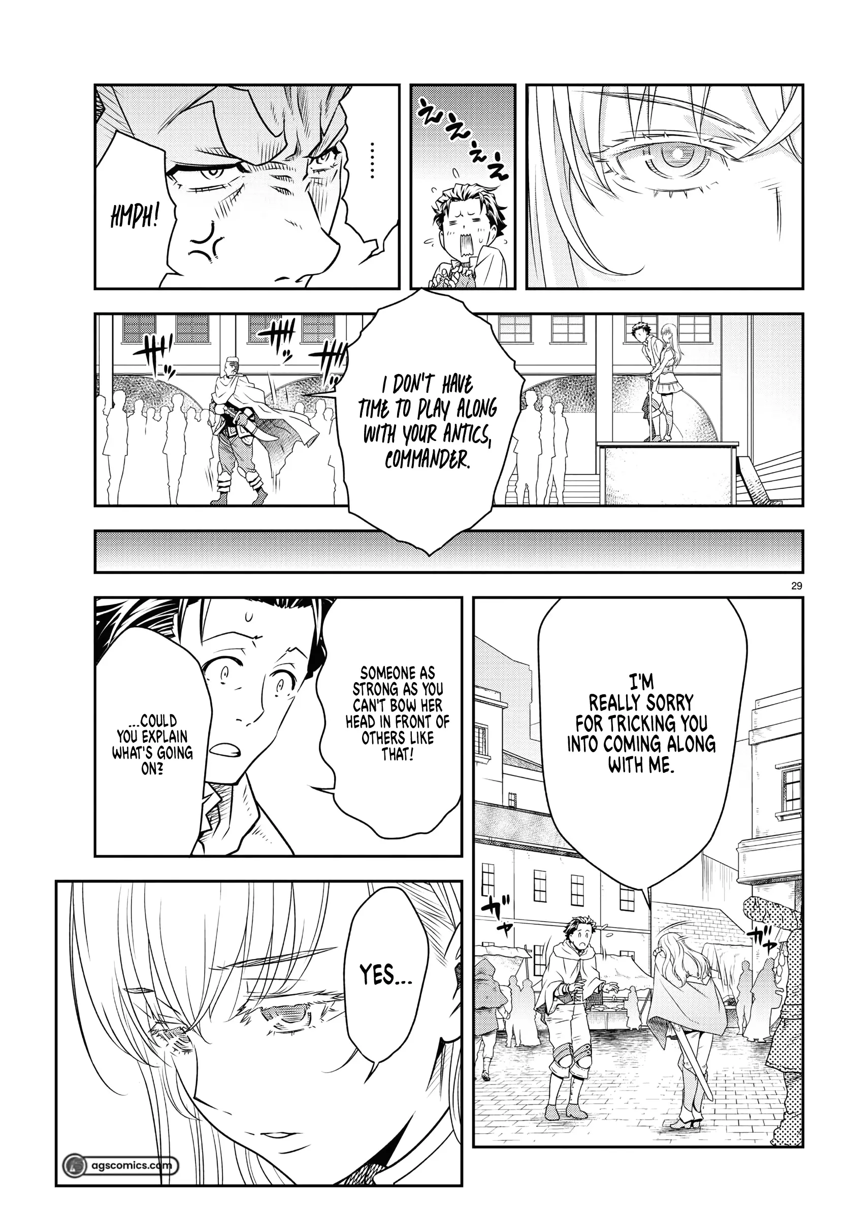 Unsō-ya no ossan ga naze ka fukugyō de zettai muteki kenshi o tsutomeru koto ni ~ sae nai jinsei o okutteta ore ga maō tōbatsu no kirifuda ni?~ Chapter 1 - page 28