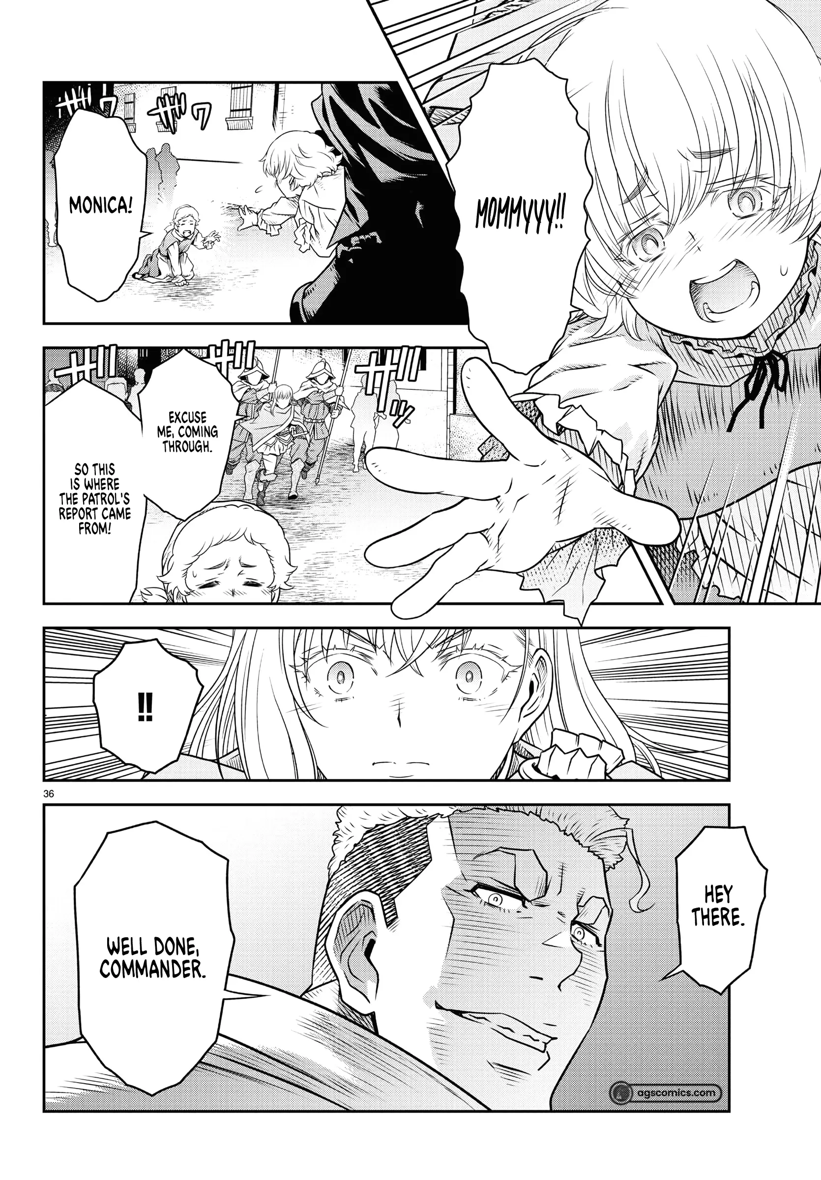 Unsō-ya no ossan ga naze ka fukugyō de zettai muteki kenshi o tsutomeru koto ni ~ sae nai jinsei o okutteta ore ga maō tōbatsu no kirifuda ni?~ Chapter 1 - page 35