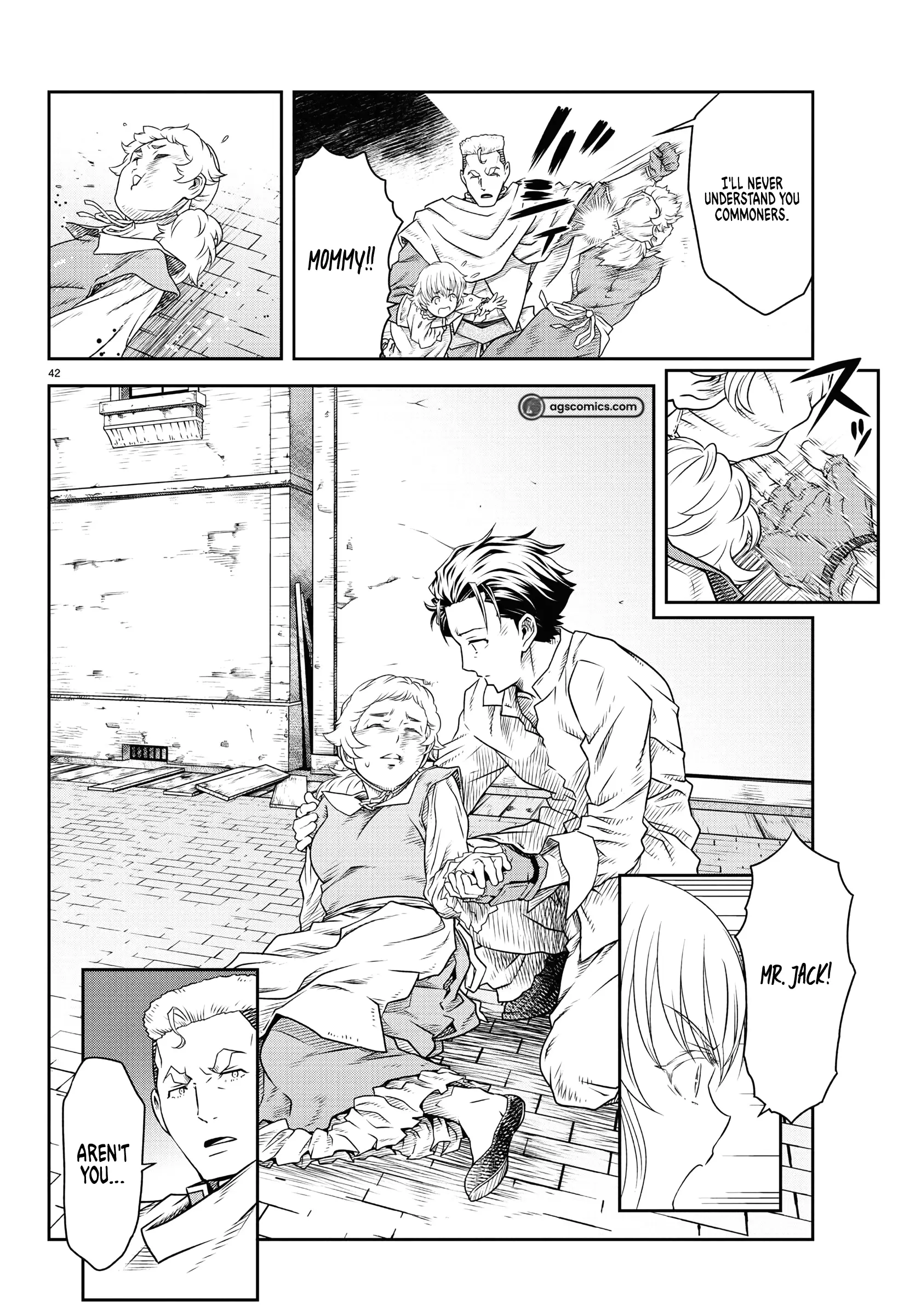 Unsō-ya no ossan ga naze ka fukugyō de zettai muteki kenshi o tsutomeru koto ni ~ sae nai jinsei o okutteta ore ga maō tōbatsu no kirifuda ni?~ Chapter 1 - page 41
