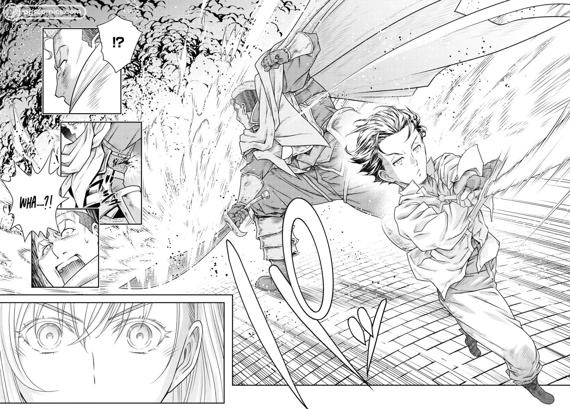 Unsō-ya no ossan ga naze ka fukugyō de zettai muteki kenshi o tsutomeru koto ni ~ sae nai jinsei o okutteta ore ga maō tōbatsu no kirifuda ni?~ Chapter 1 - page 48