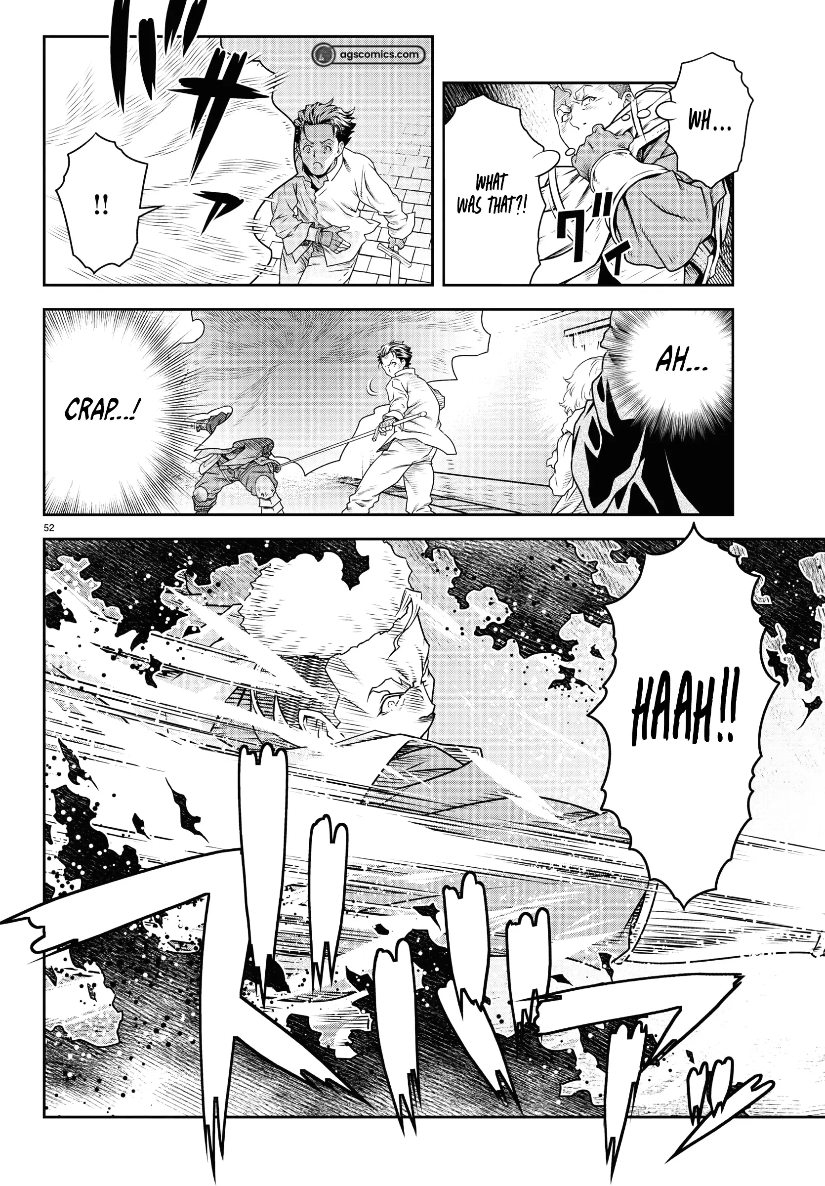 Unsō-ya no ossan ga naze ka fukugyō de zettai muteki kenshi o tsutomeru koto ni ~ sae nai jinsei o okutteta ore ga maō tōbatsu no kirifuda ni?~ Chapter 1 - page 49