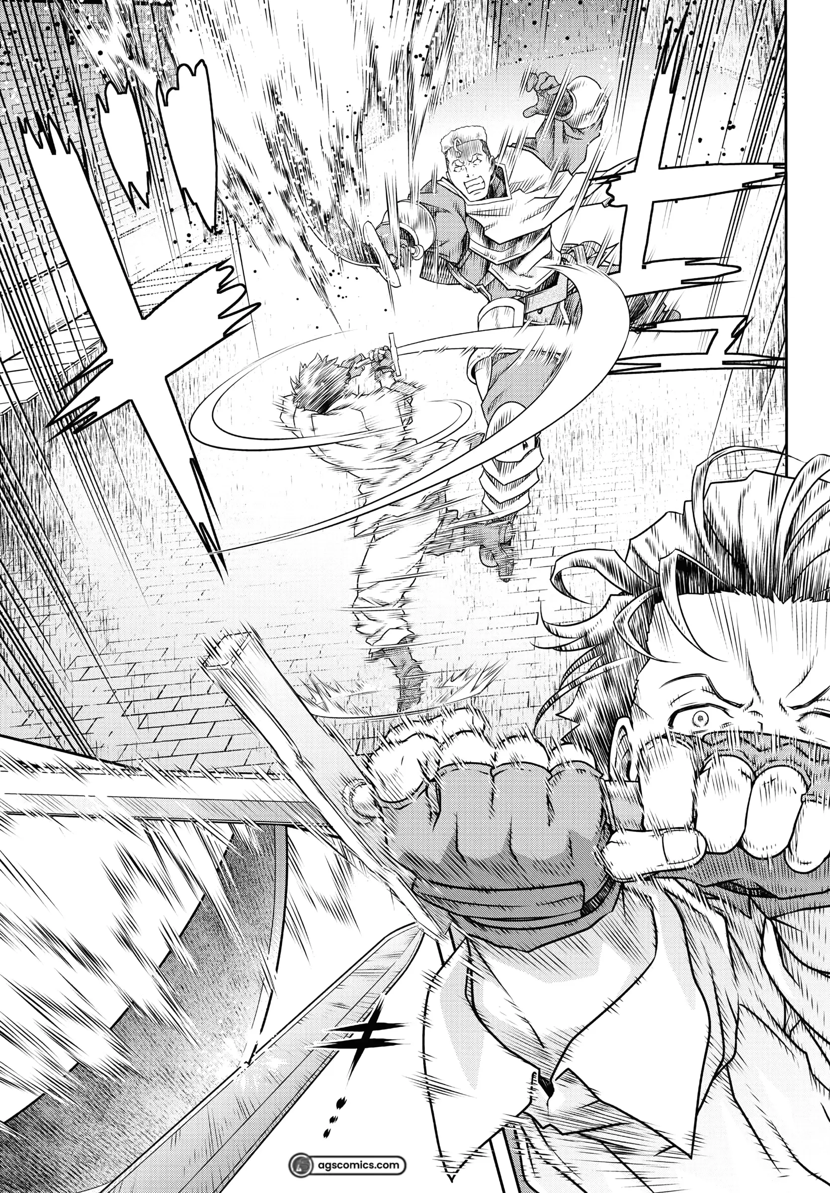 Unsō-ya no ossan ga naze ka fukugyō de zettai muteki kenshi o tsutomeru koto ni ~ sae nai jinsei o okutteta ore ga maō tōbatsu no kirifuda ni?~ Chapter 1 - page 53