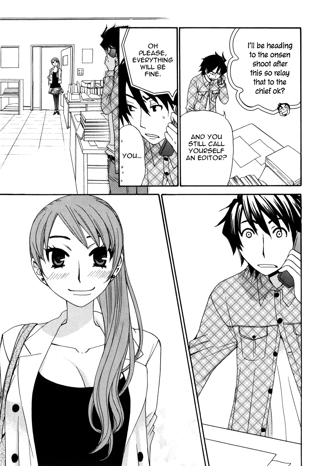 Kanojo wa Kannou Shousetsuka Chapter 44 - page 16