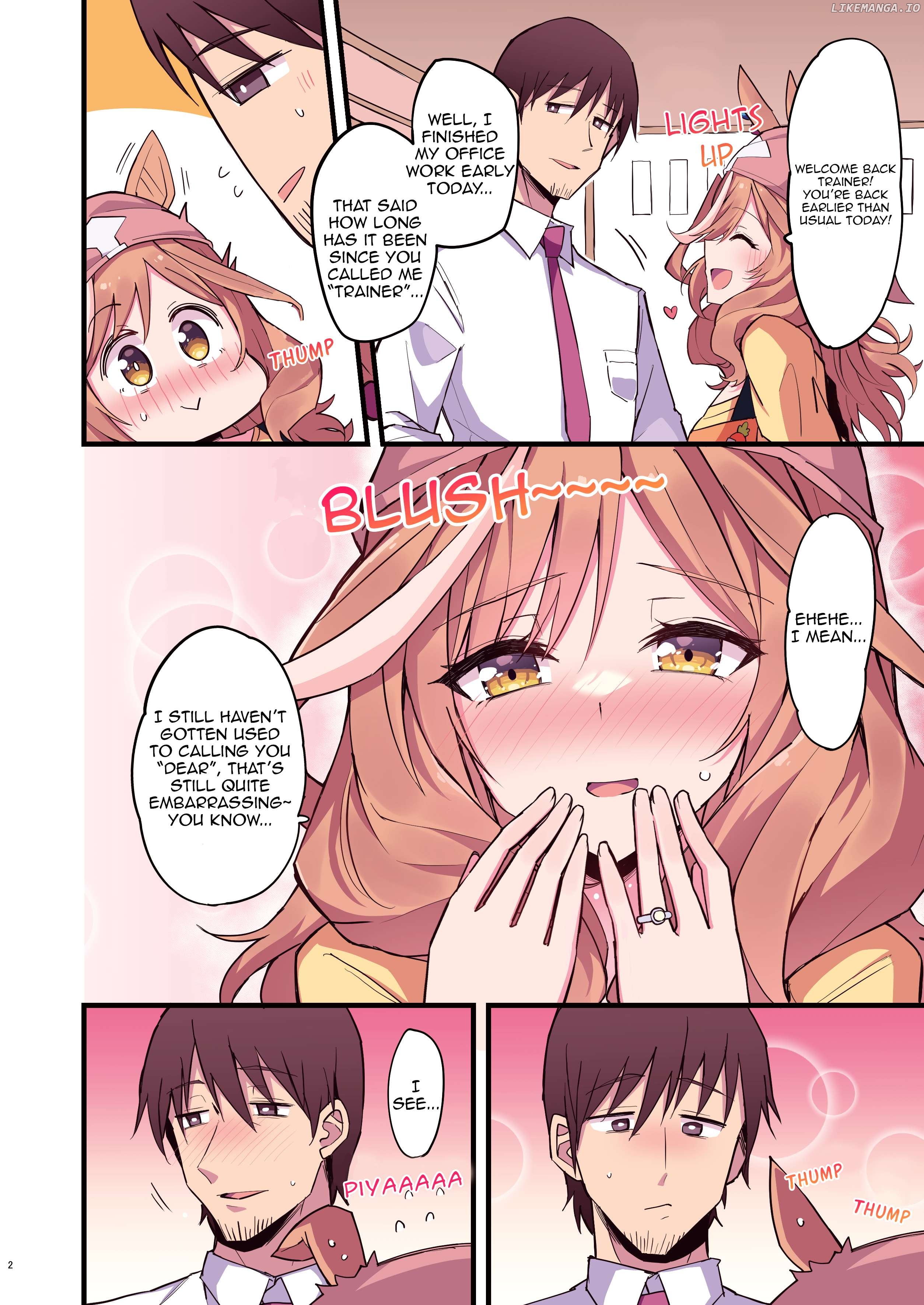 UmaYome Uma X Tore♂ Kekkon Seikatsu Goudou (Doujinshi) Chapter 1 - page 4