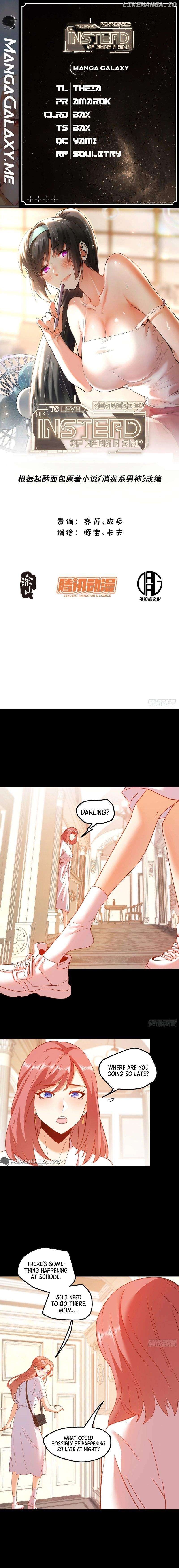 I Regressed to Level Up Instead of Being a Simp Chapter 107 - page 1