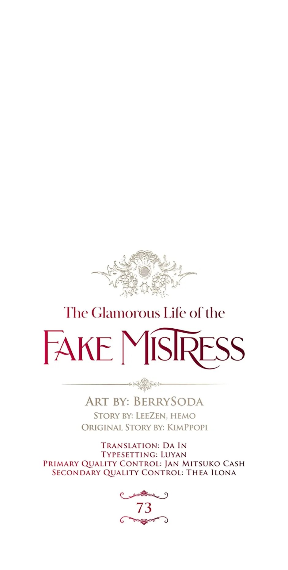 The Glamorous Life of the Fake Mistress Chapter 73 - page 27