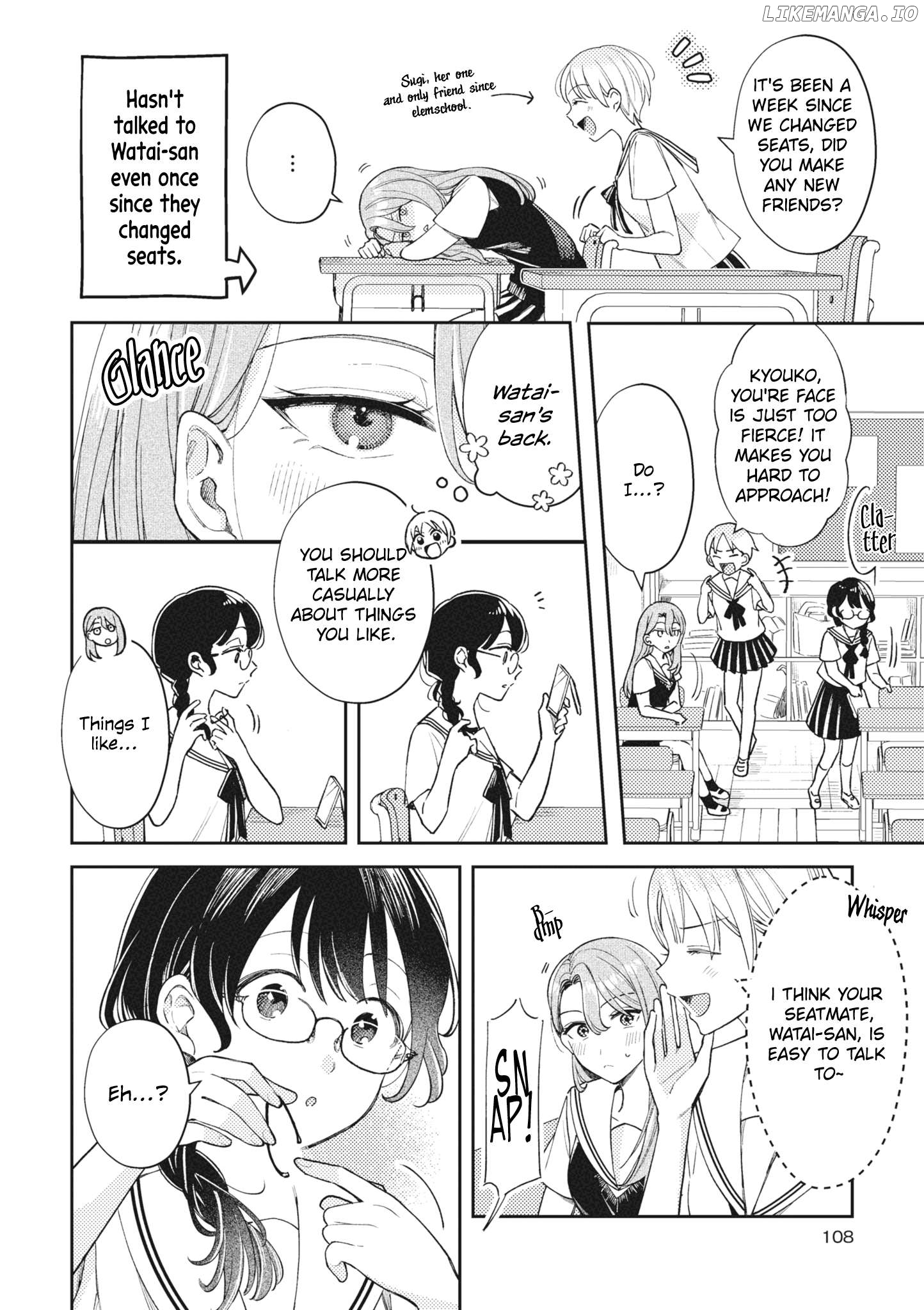Tonari No Seki Ga Suki Na Hito Datta Gakusei Yuri Anthology Chapter 6 - page 6
