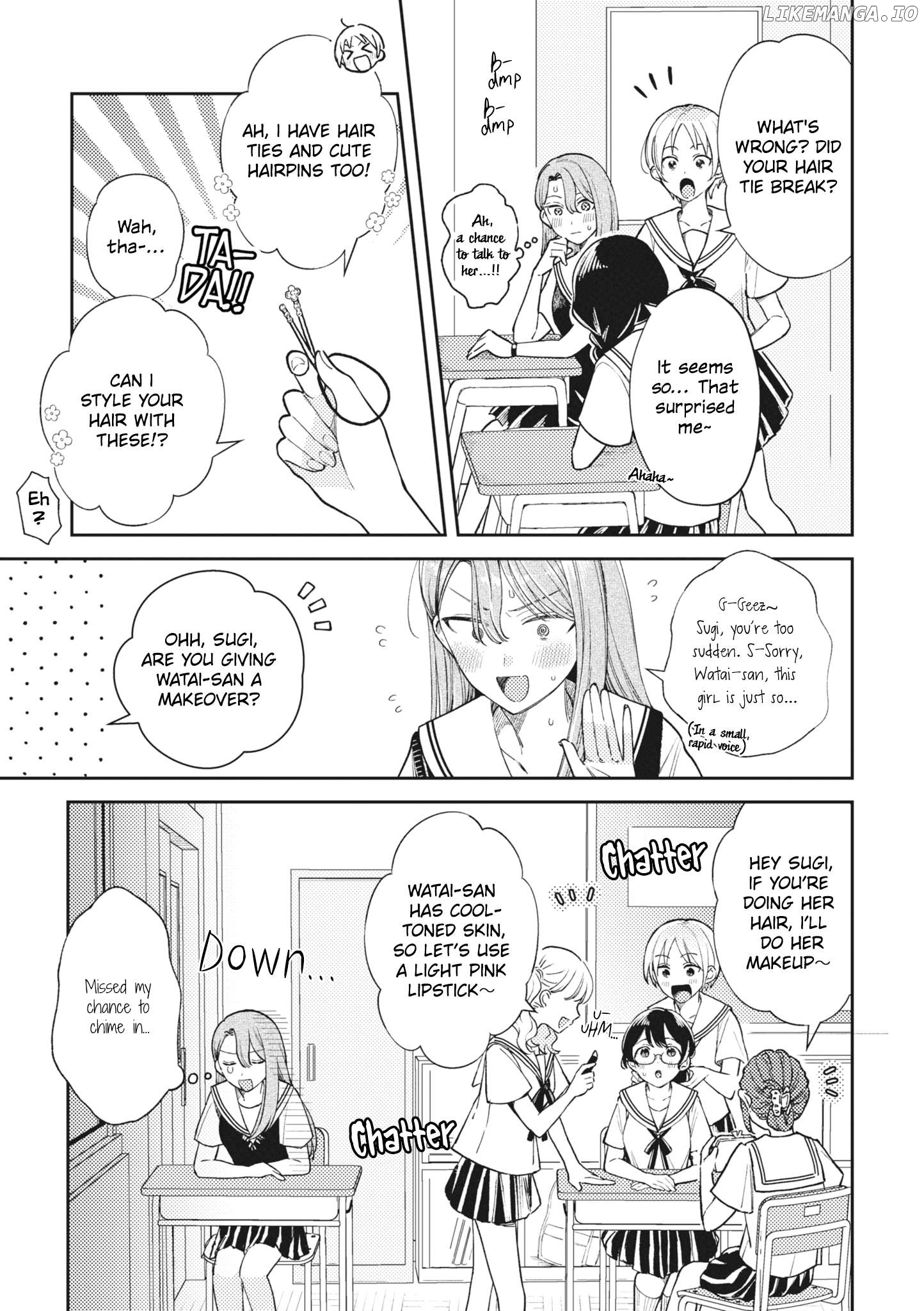 Tonari No Seki Ga Suki Na Hito Datta Gakusei Yuri Anthology Chapter 6 - page 7
