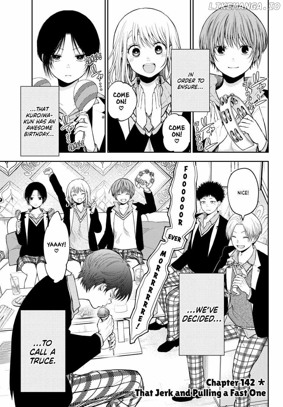 My Charms Are Wasted On Kuroiwa Medaka Chapter 142 - page 1