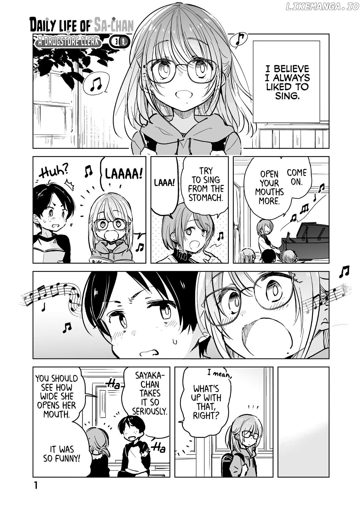 Daily Life Of Sa-Chan, A Drugstore Clerk Chapter 39 - page 1