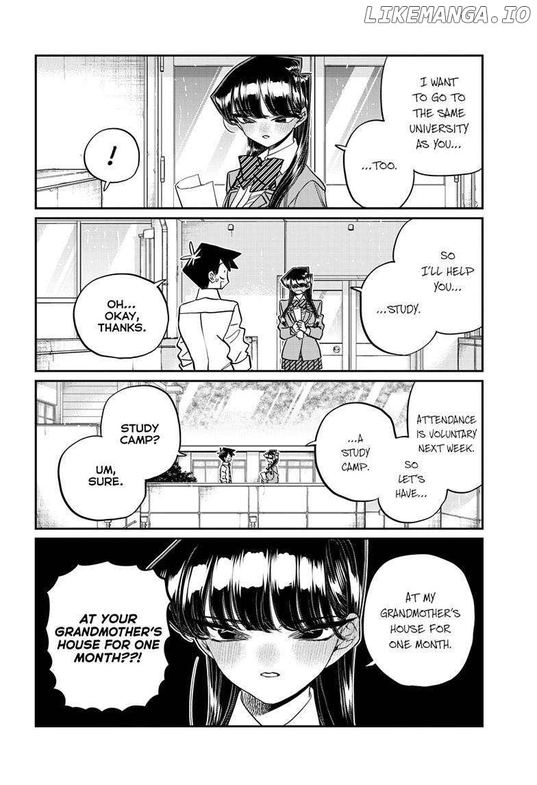 Komi-san wa Komyushou Desu Chapter 472 - page 13