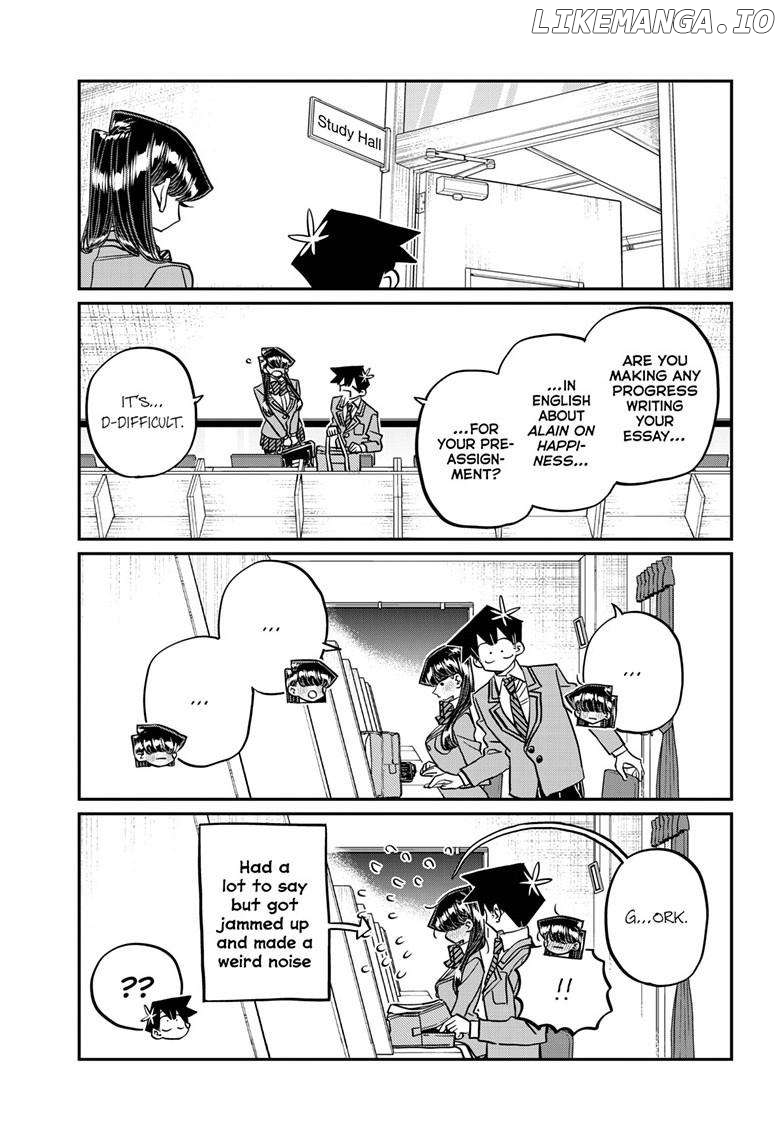 Komi-san wa Komyushou Desu Chapter 472 - page 4