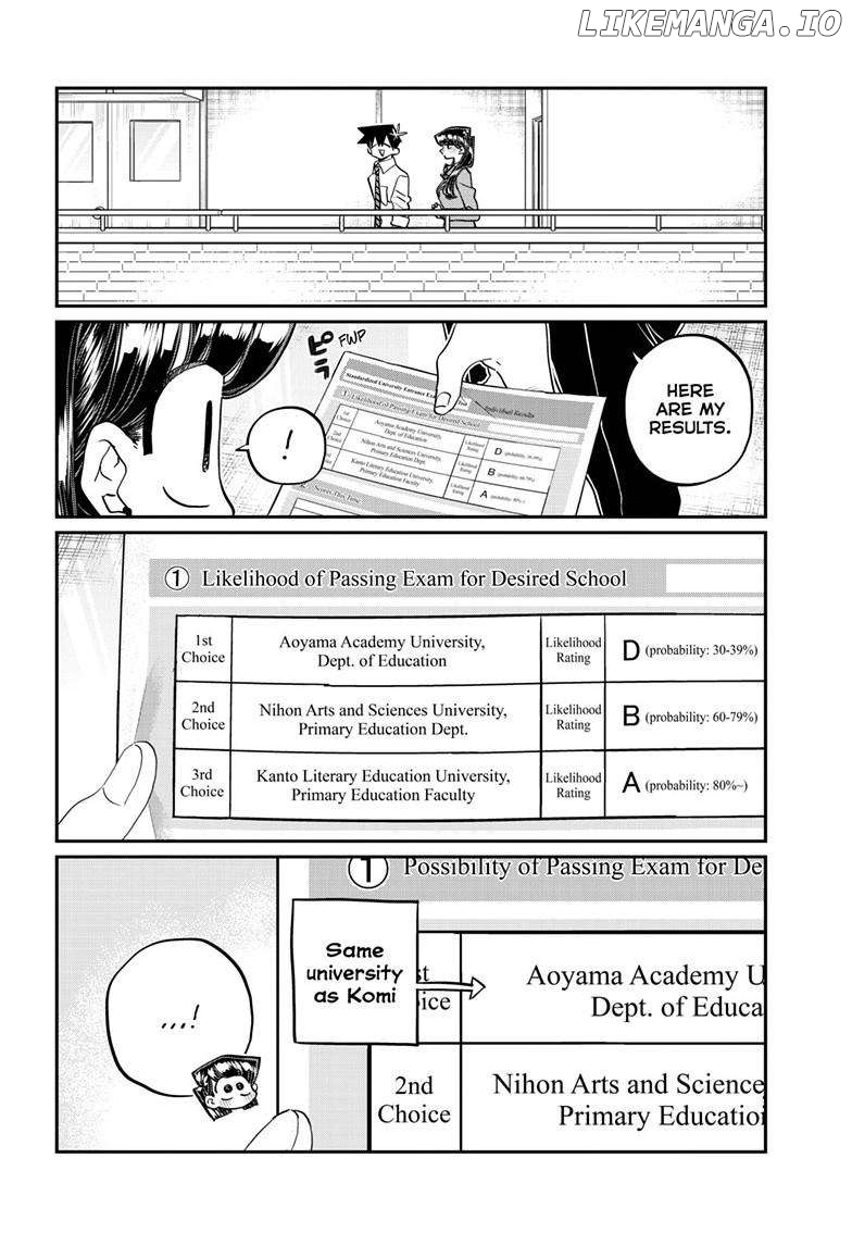 Komi-san wa Komyushou Desu Chapter 472 - page 7