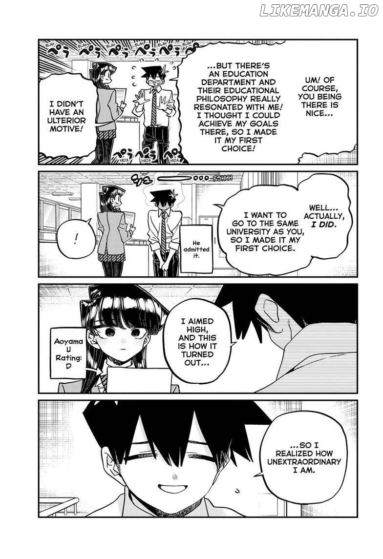 Komi-san wa Komyushou Desu Chapter 472 - page 8