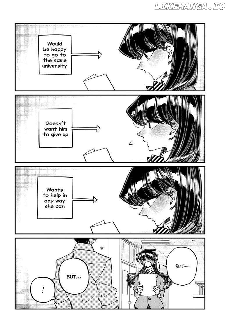 Komi-san wa Komyushou Desu Chapter 472 - page 9