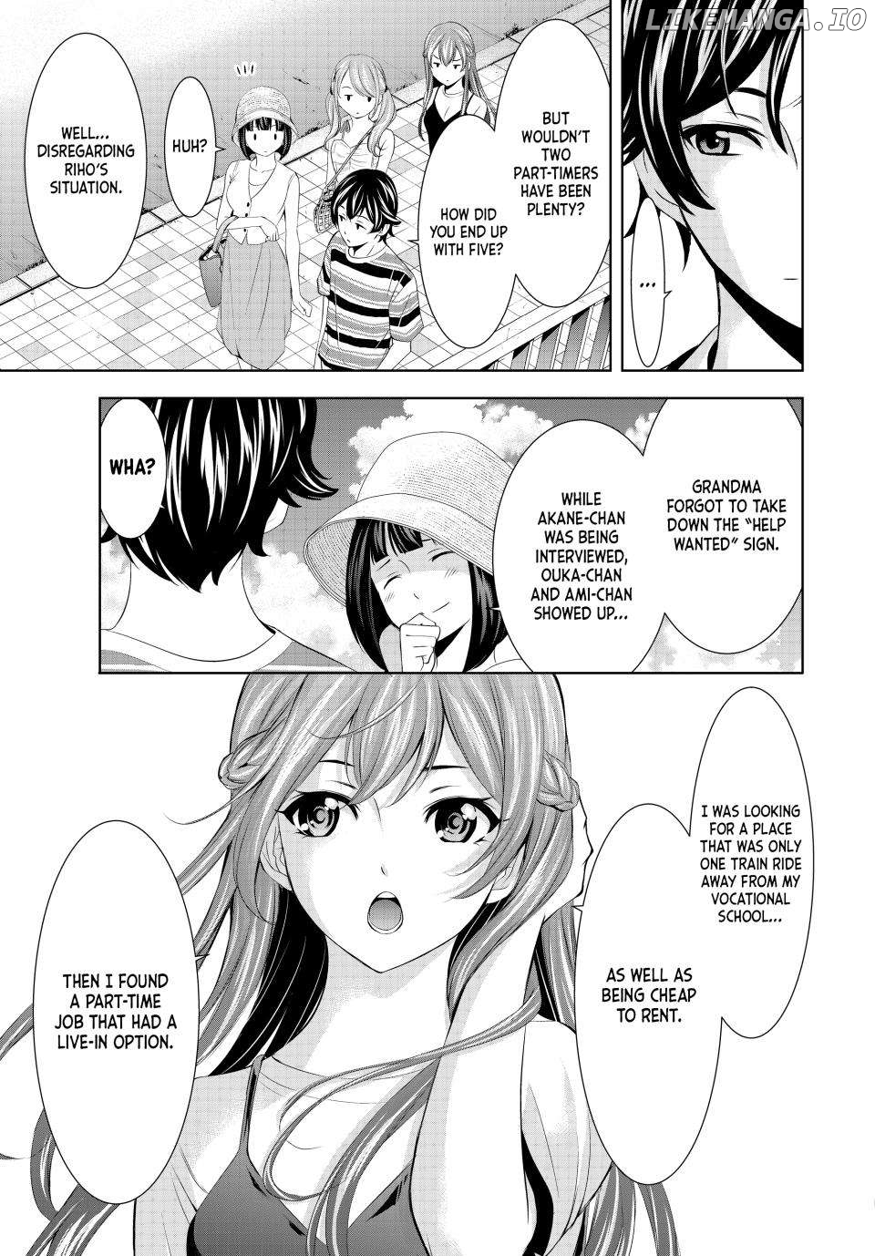Goddess Café Terrace Chapter 159 - page 9