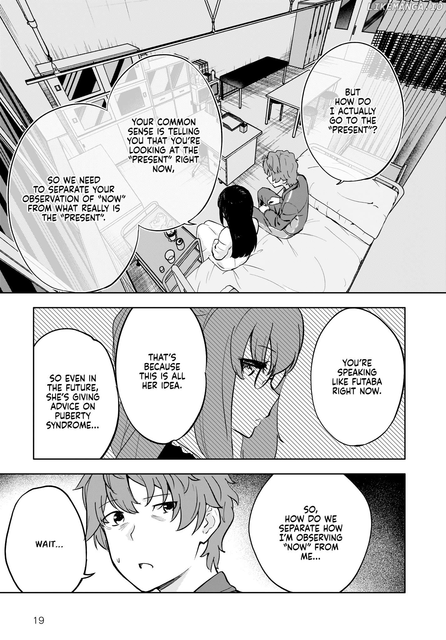 Seishun Buta Yarou Wa Yumemiru Shoujo No Yume Wo Minai Chapter 12 - page 19